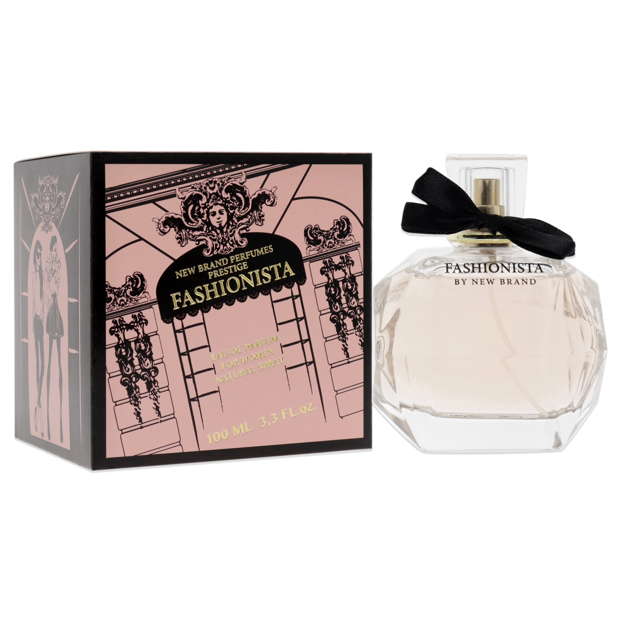 Foto 5 pulgar | Venta Internacional- Perfume New Brand Fashionista Eau de Parfum 100 ml para Mujer