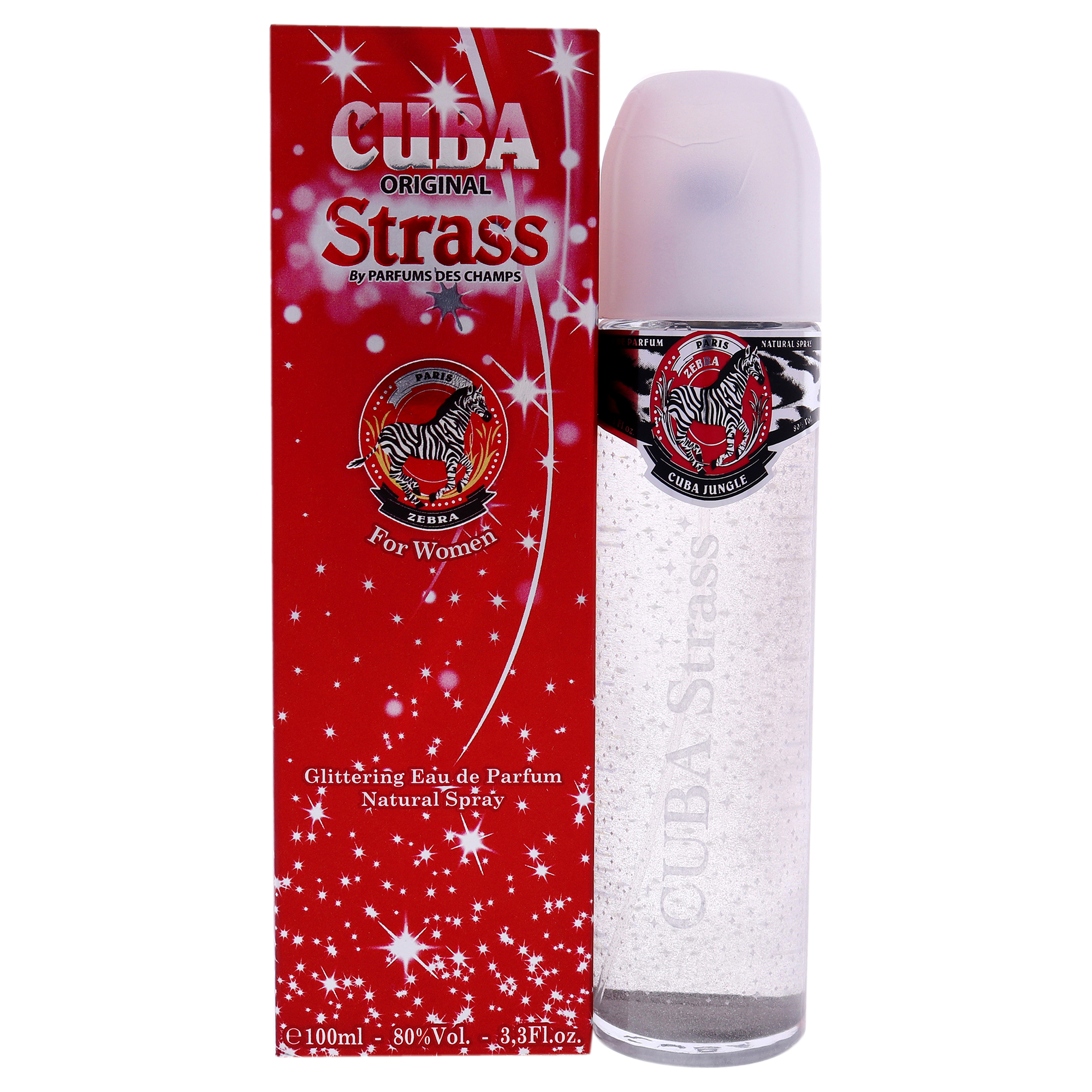 Venta Internacional-Perfume Cuba Strass Zebra Eau de Parfum para Mujer 100 ml