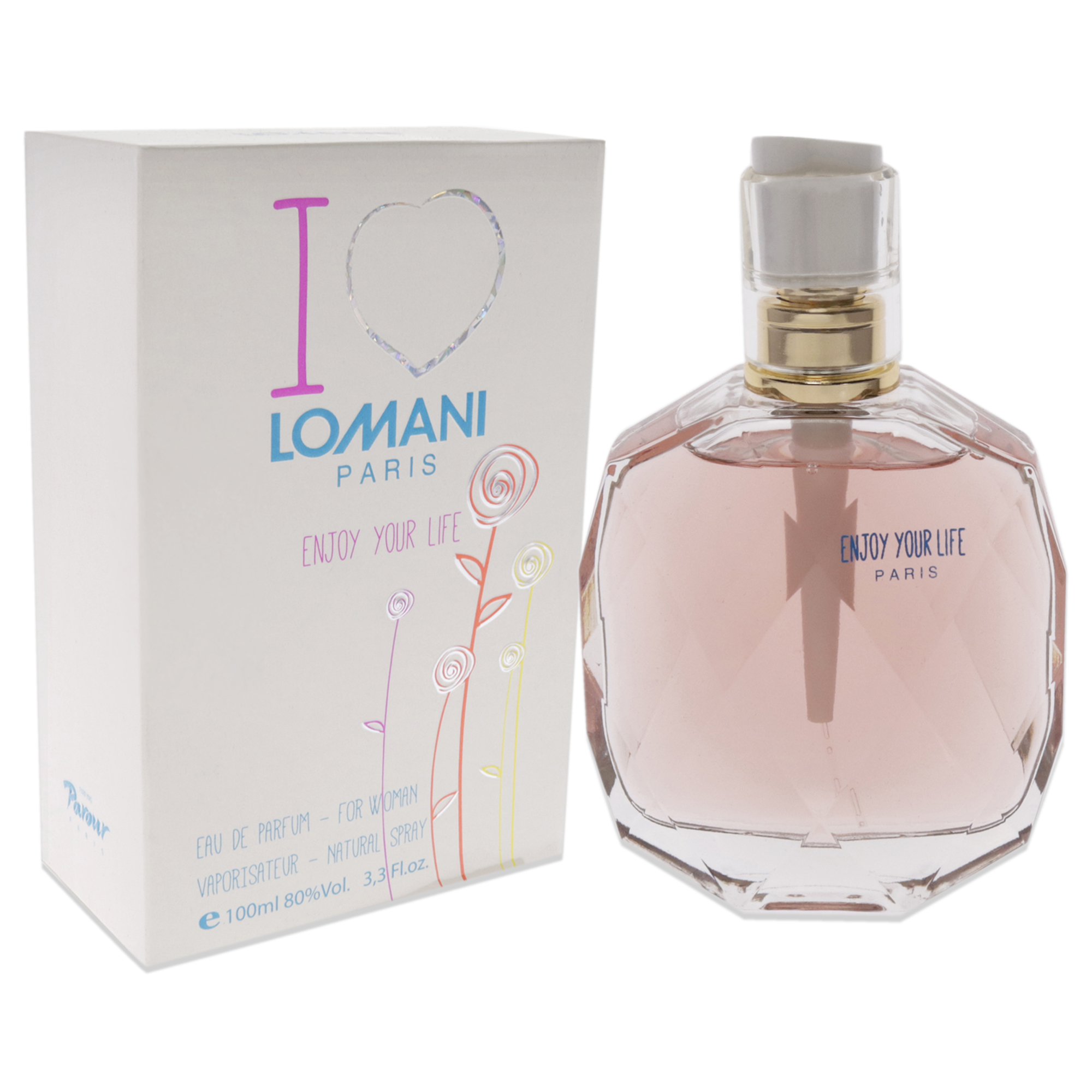 Foto 5 pulgar | Venta Internacional- Perfume Lomani Enjoy Your Life Eau de Parfum 100 ml para Mujer