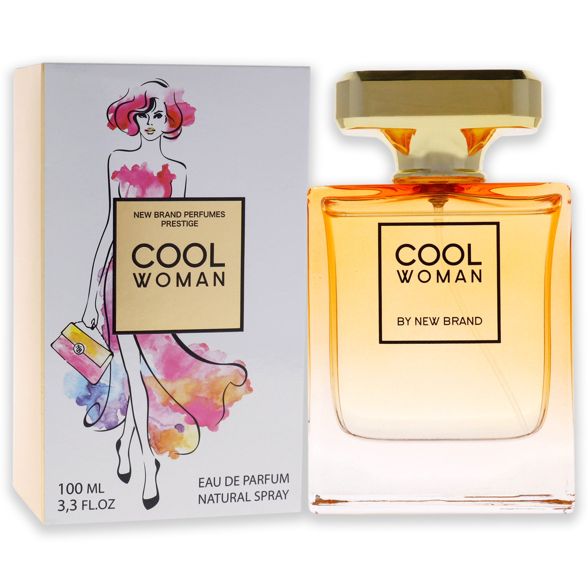 Foto 5 pulgar | Venta Internacional-Perfume New Brand Cool Women Eau ce Parfum para Mujer 100 ml
