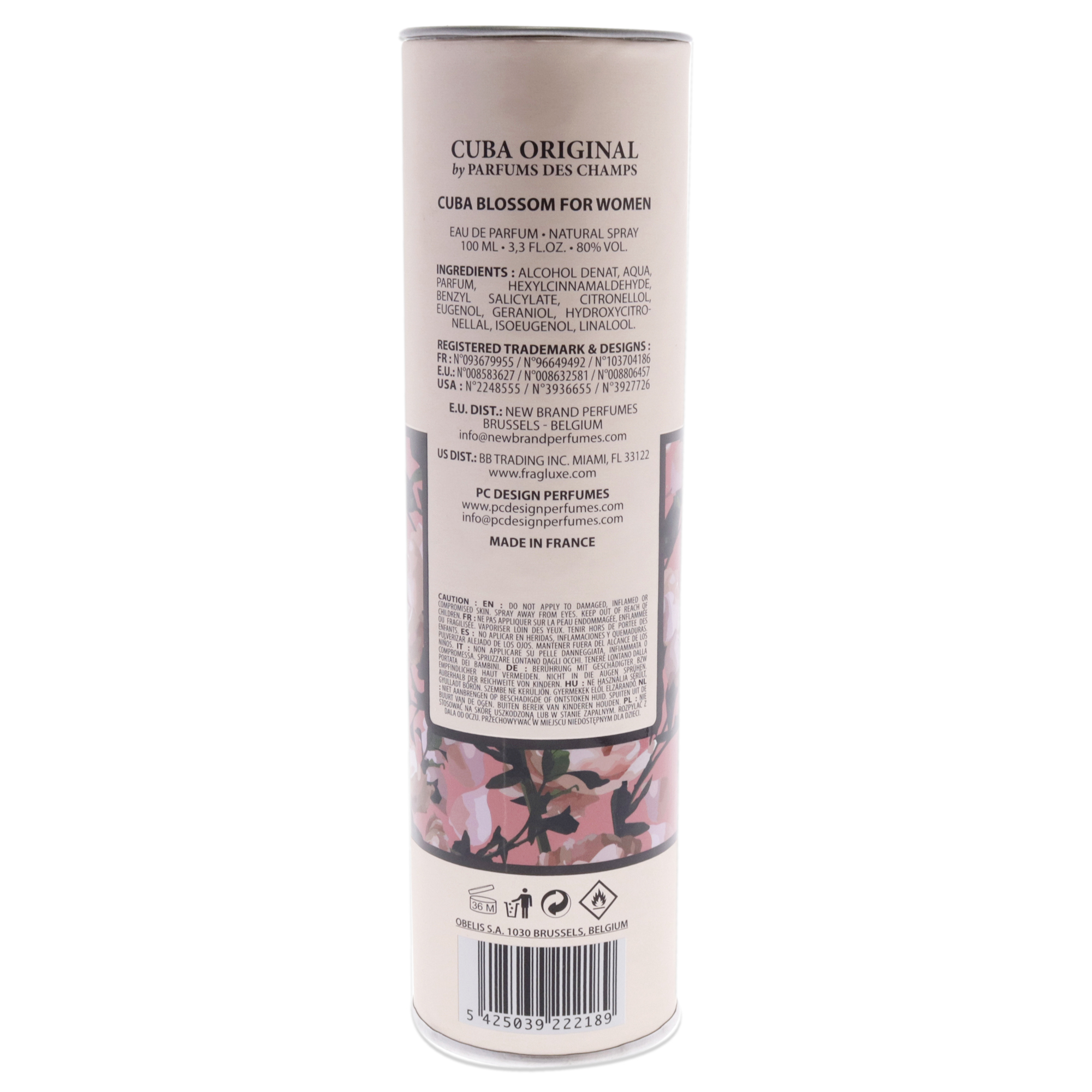 Foto 6 pulgar | Venta Internacional - Perfume Cuba Blossom 100 Ml para Mujer