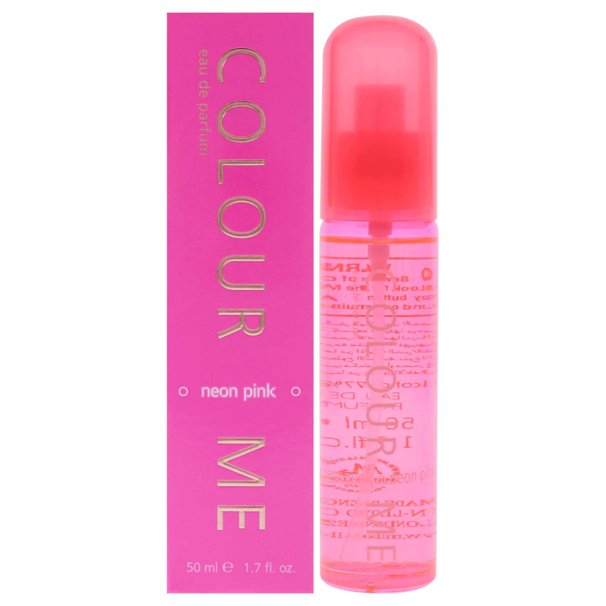 Perfume Milton-lloyd Colour Me Neon Pink Eau De Parfum 50 ml - Venta Internacional