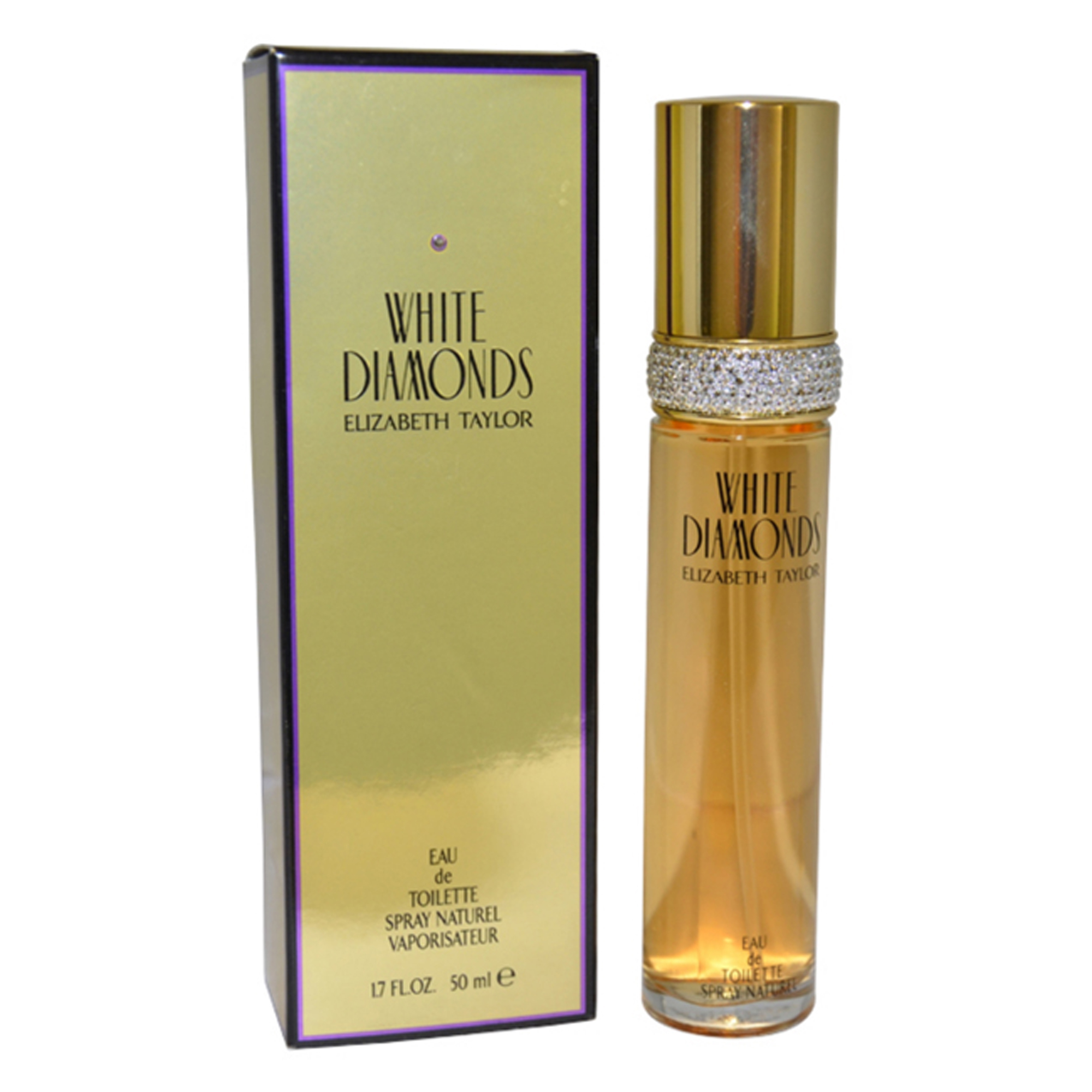 Foto 2 pulgar | Perfume Elizabeth Taylor White Diamonds Edt 50 ml para Mujeres - Venta Internacional