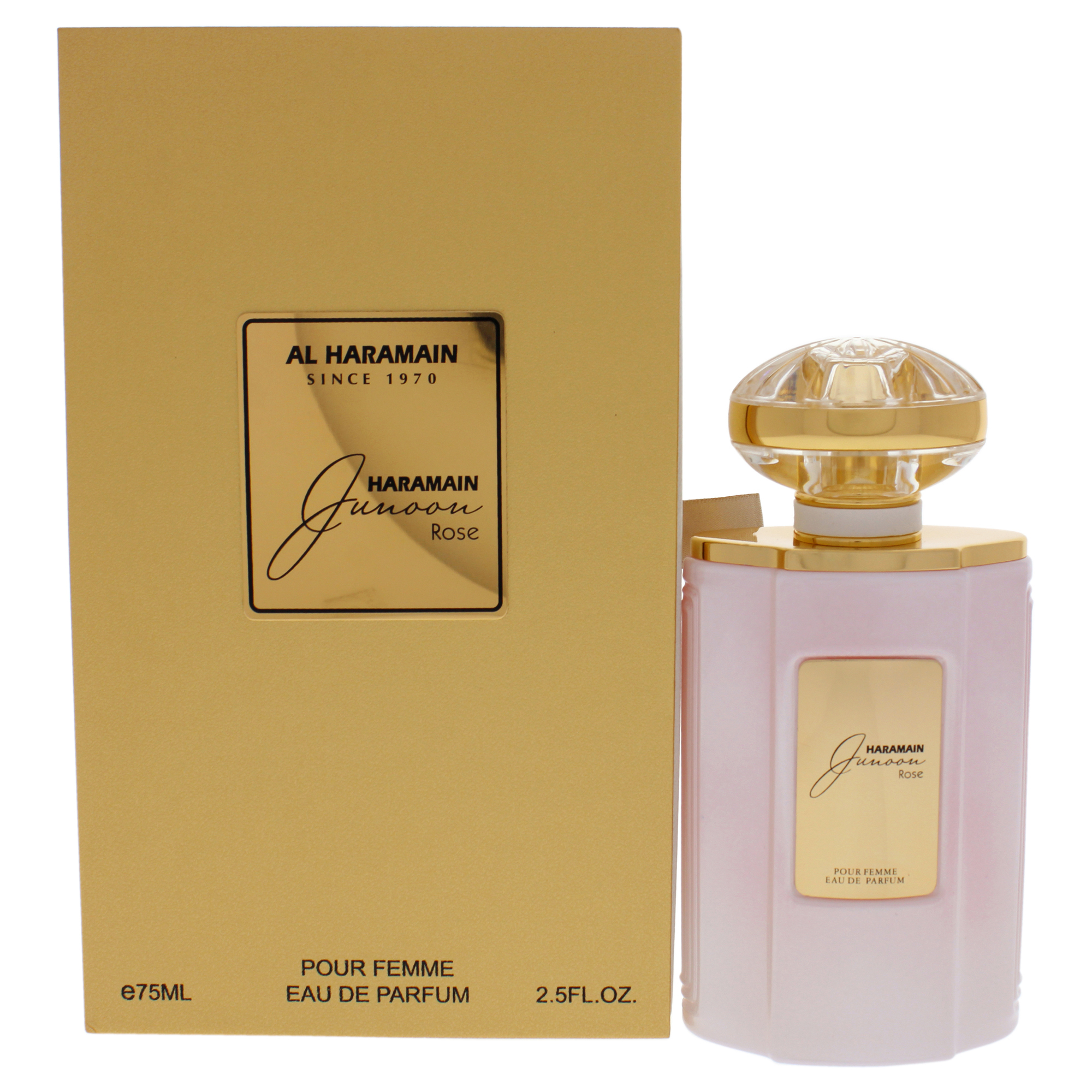 Venta Internacional- Perfume Al Haramain Junoon Rose Eau De Parfum 75 Ml para Mujer