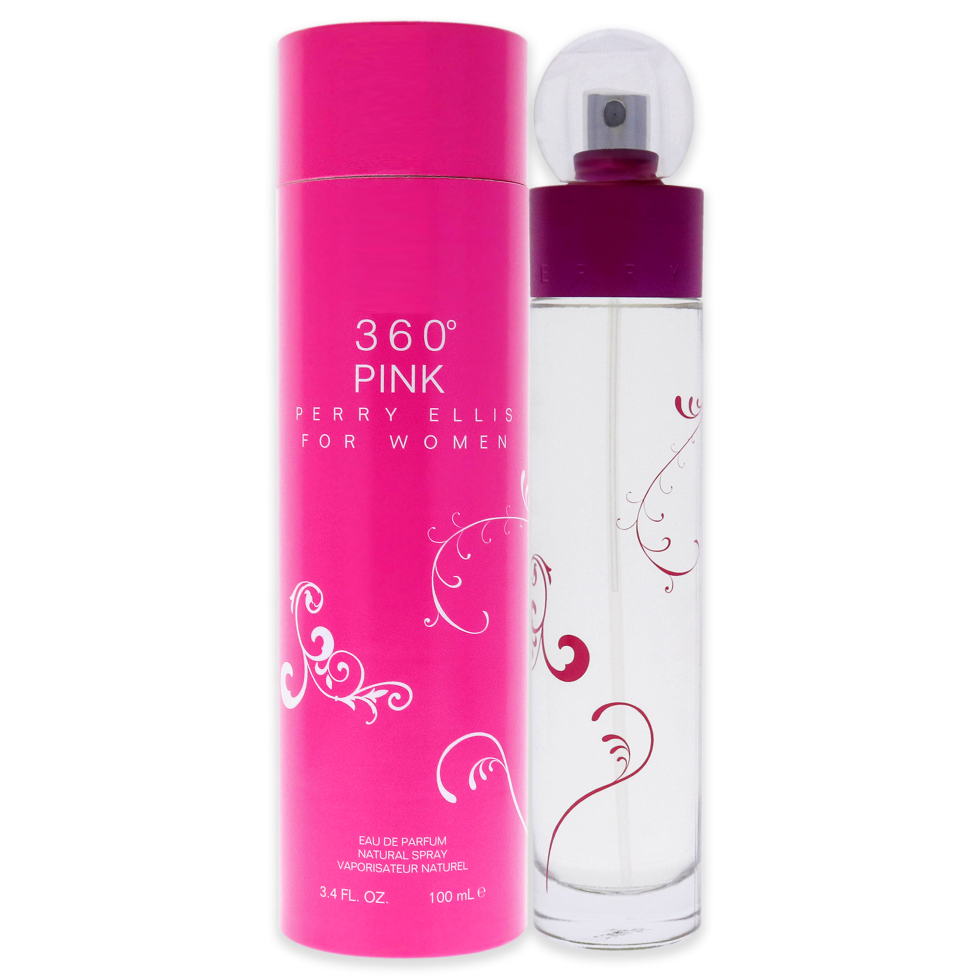 Perfume Perry Ellis 360 Pink Eau De Parfum 100 ml para Mujeres - Venta Internacional