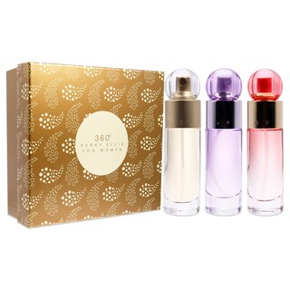 Foto 4 | Perfume Perry Ellis 360 For Women Gift Set 3 Piezas - Venta Internacional