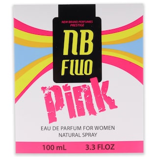 Foto 5 | Perfume New Brand Fluo Pink Eau De Parfum 100 Ml para Mujer