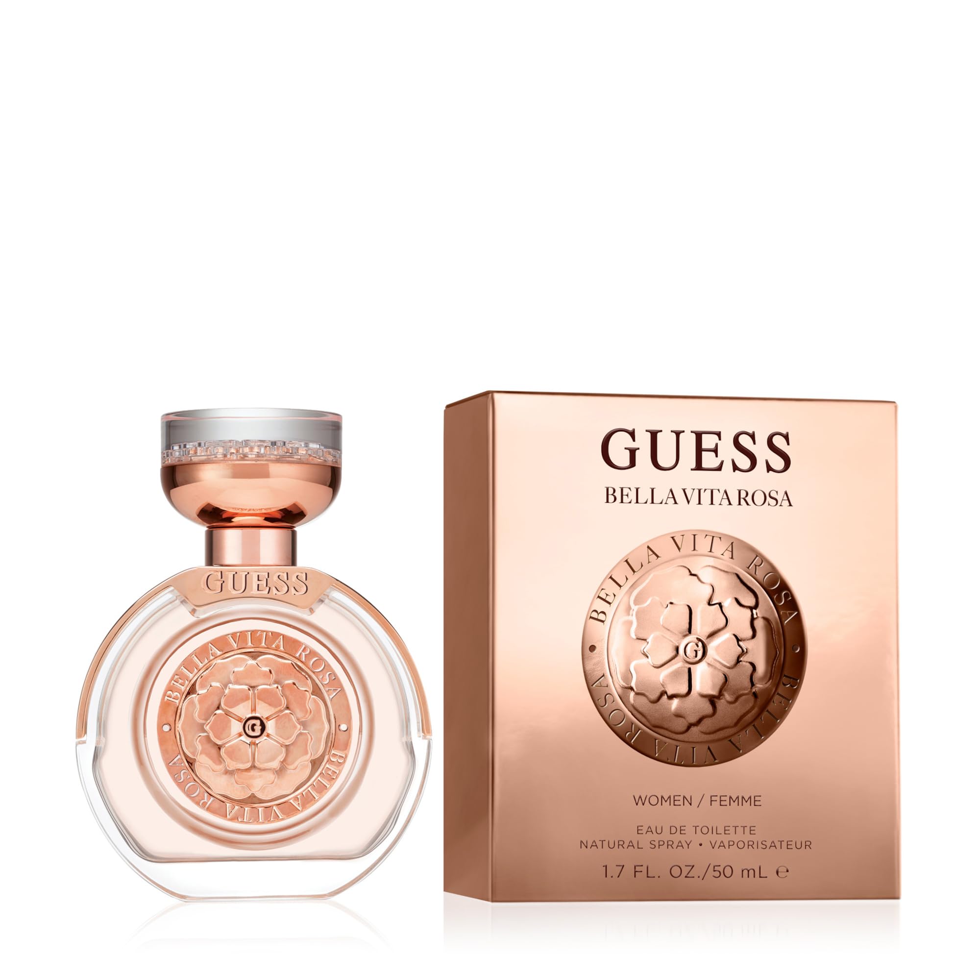 Perfume Guess Bella Vita Rosa Eau De Toilette 50 Ml - Venta Internacional.