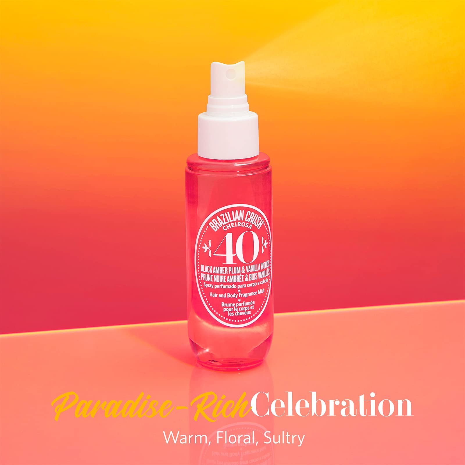 Foto 2 | Venta Internacional - Fragancia en Bruma Sol de Janeiro Cheirosa '40 para Cabello y Cuerpo