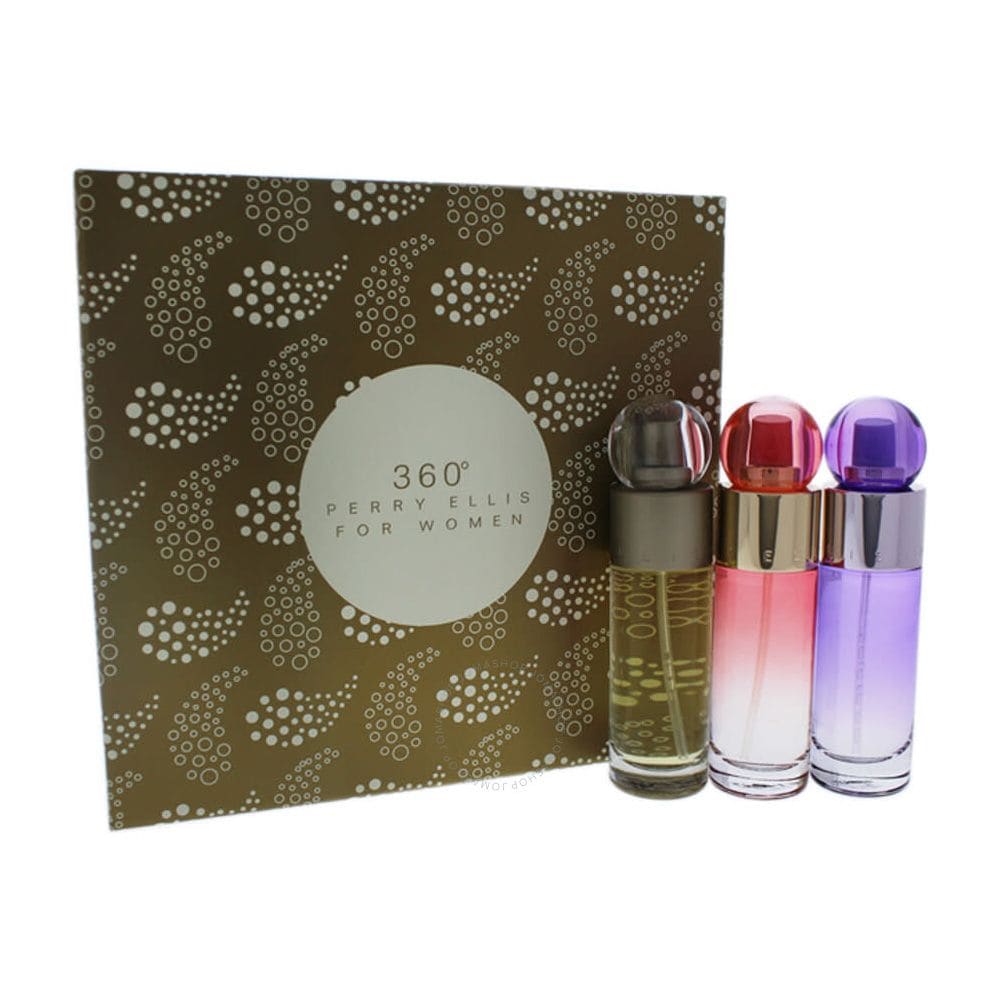 Perfume Perry Ellis 360 Set de Variedades EDT para Mujer- Venta Internacional $927