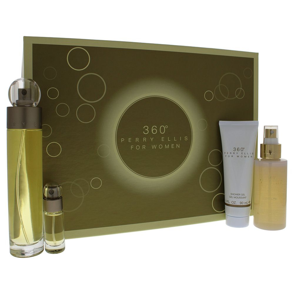 Foto 2 pulgar | Perfume Perry Ellis 360 Set 4 piezas para Mujer - Venta Internacional