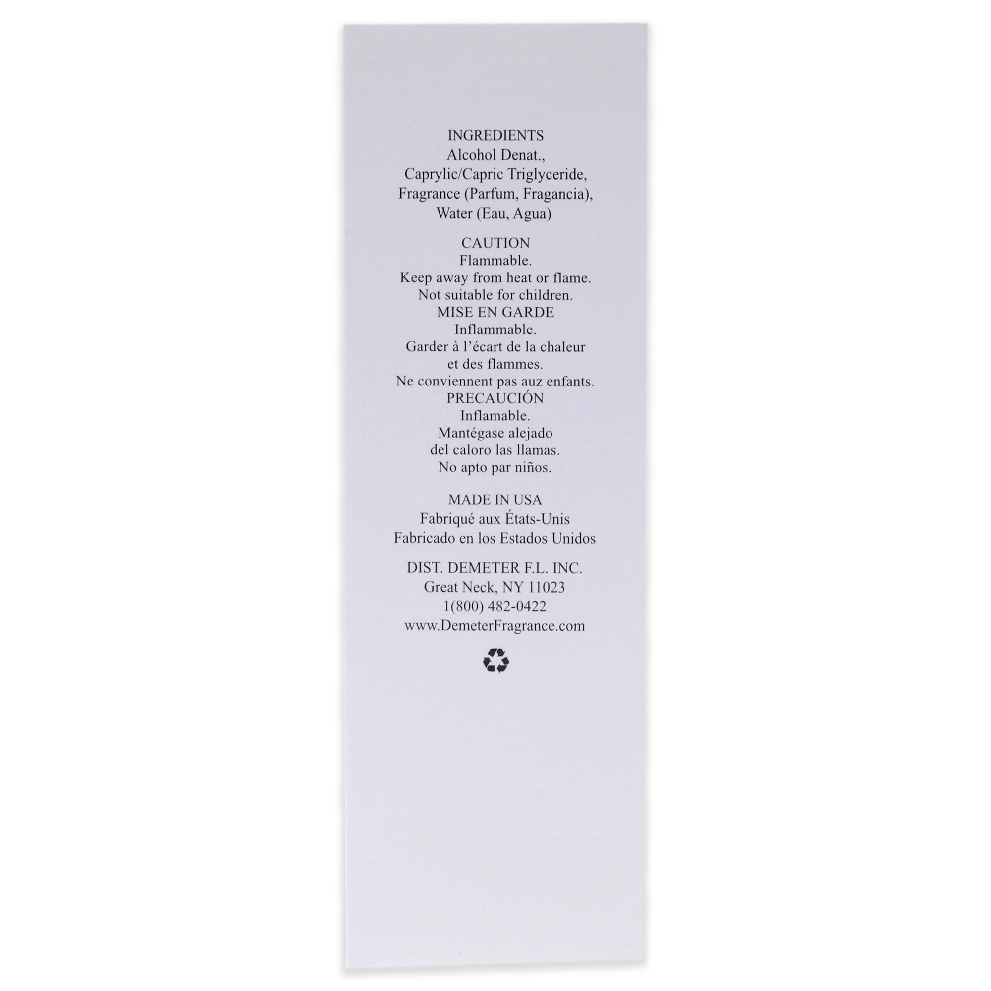 Foto 7 pulgar | Venta Internacional - Perfume Demeter Fresh Hay Colonia En Aerosol 120 Ml para Mujer