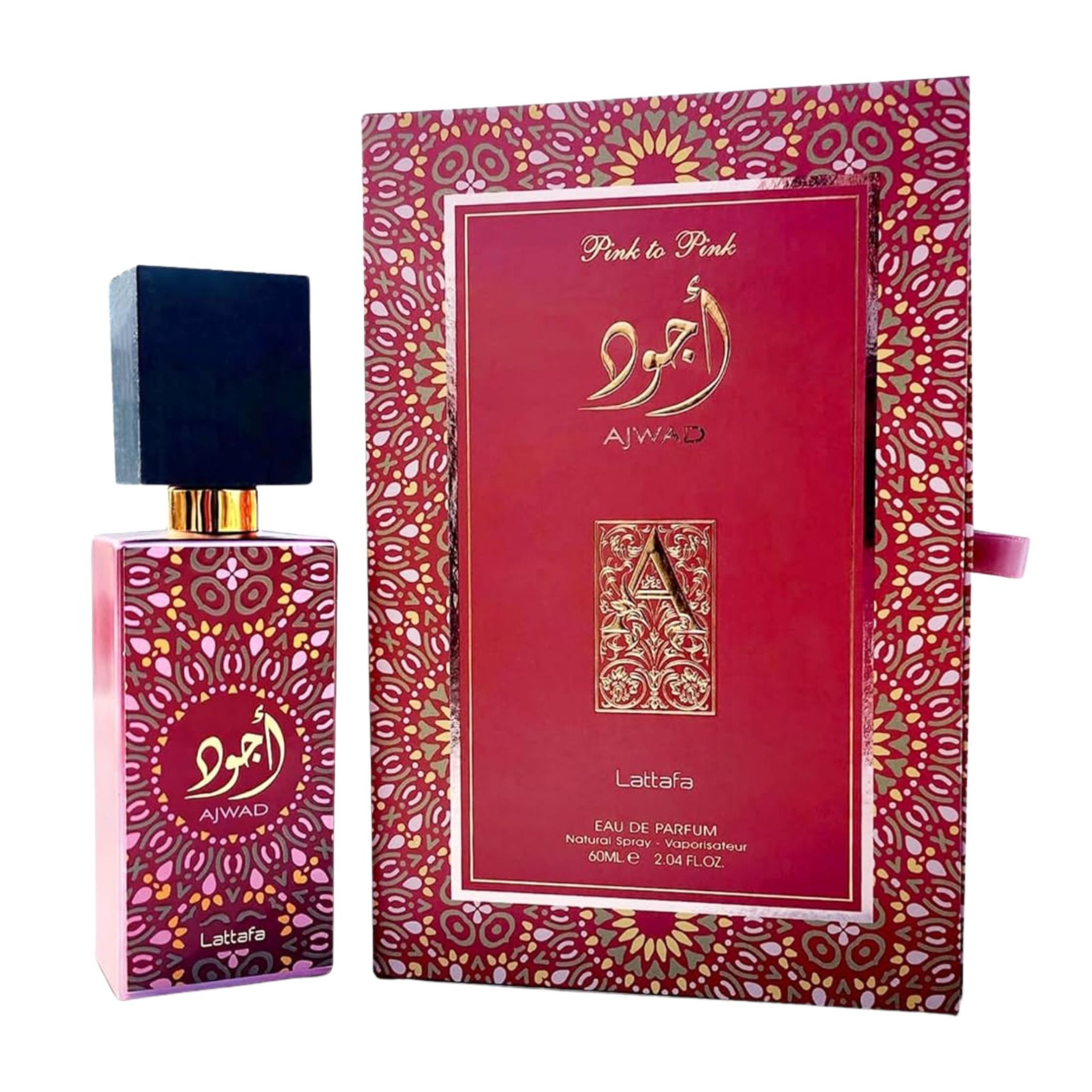 Foto 2 pulgar | Perfume Lattafa Ajwad Pink To Pink 60 ml Edp Unisex
