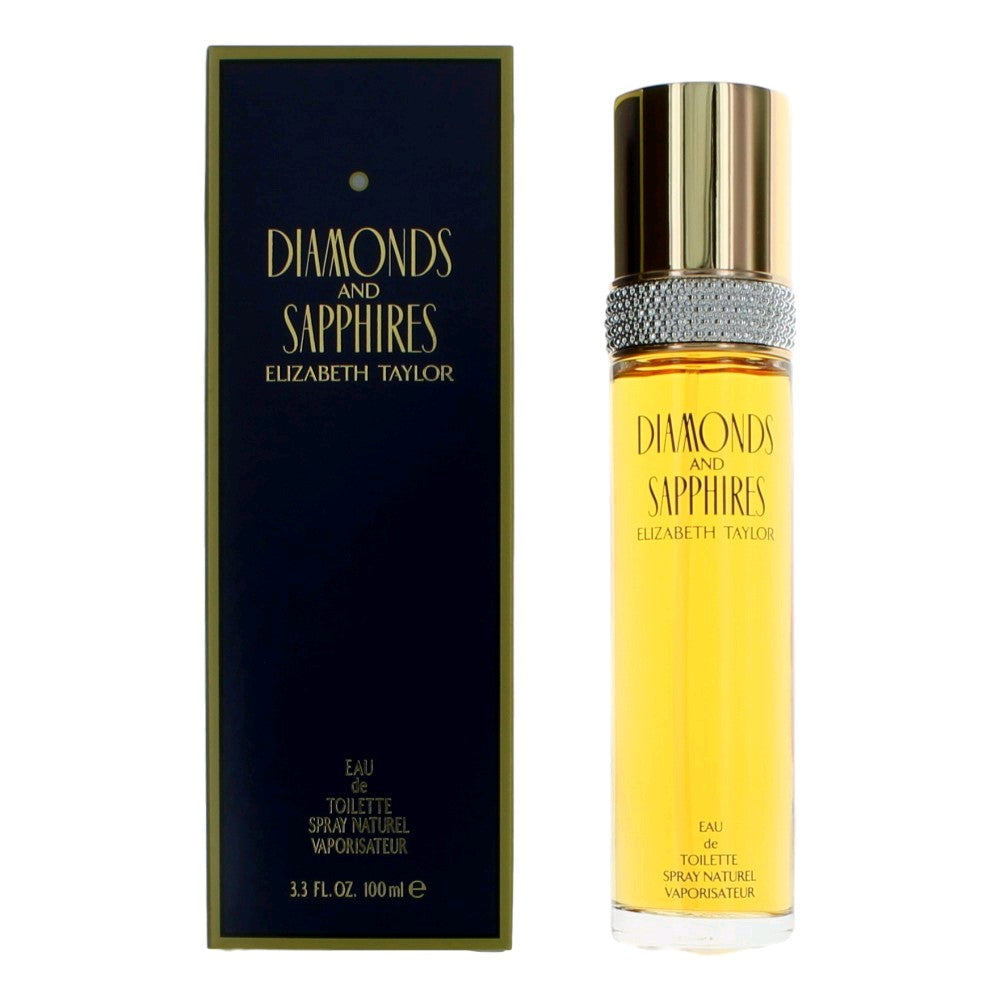 Foto 2 pulgar | Perfume Elizabeth Taylor Diamonds & Sapphires Eau De Toilett - Venta Internacional.