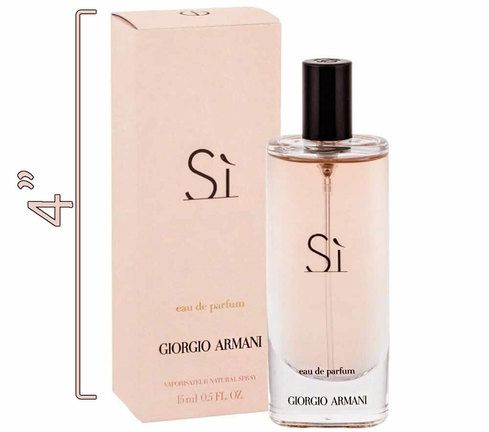 Perfume Giorgio Armani Si Eau De Parfum 15 Ml Para Mujer - Venta Internacional.
