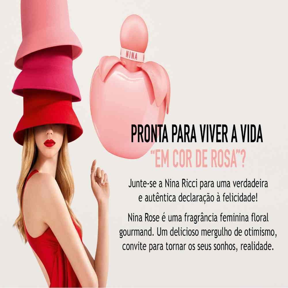 Foto 4 pulgar | Perfume Nina Ricci Nina Rose Eau De Toilette 80 Ml Para Mujer - Venta Internacional.