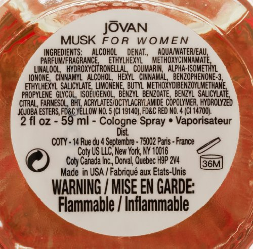 Foto 8 pulgar | Venta Internacional - Colonia Jovan Musk Para Mujer, 60 Ml
