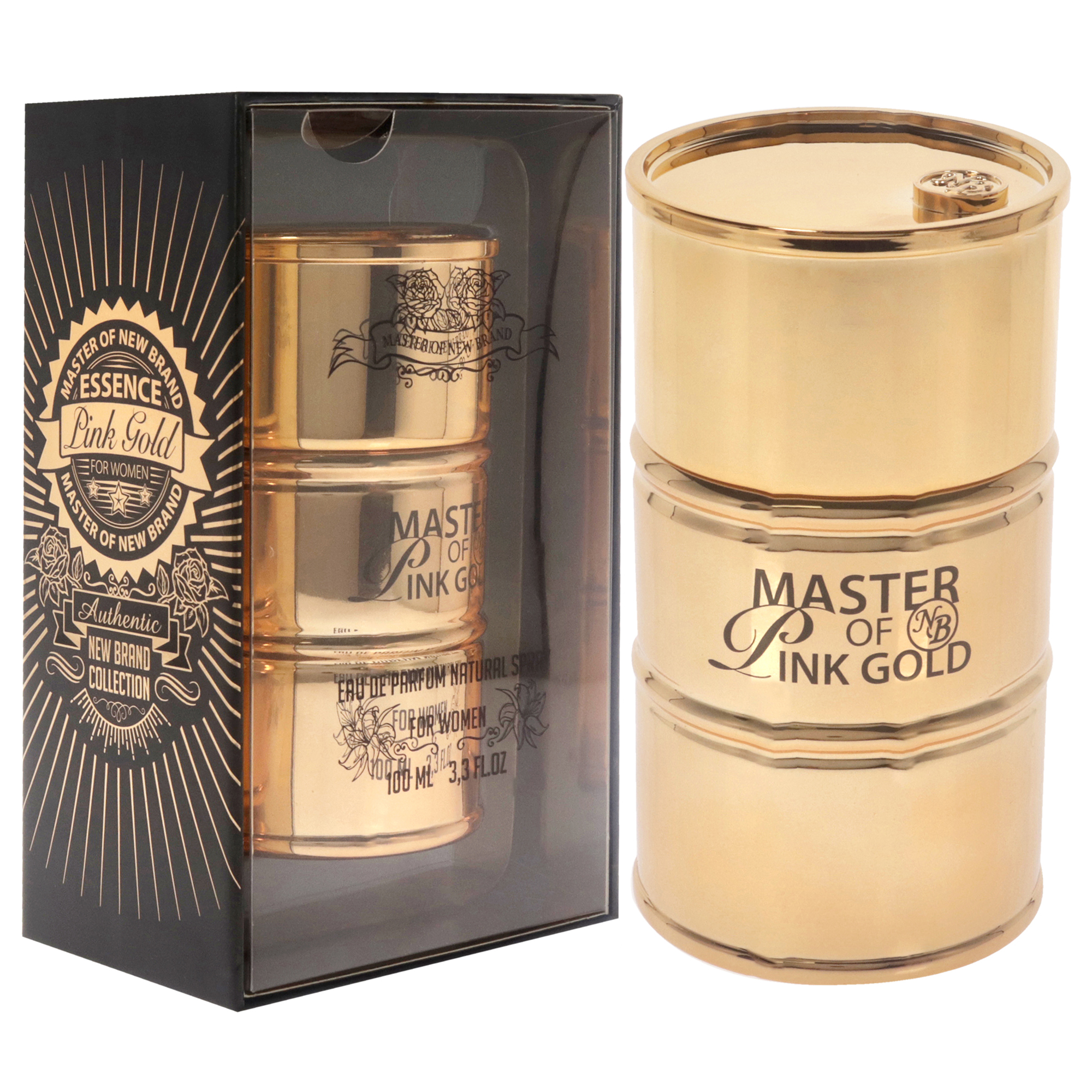 Foto 4 pulgar | Perfume New Brand Master Of Pink Gold De 100 Ml Para Mujer - Venta Internacional.