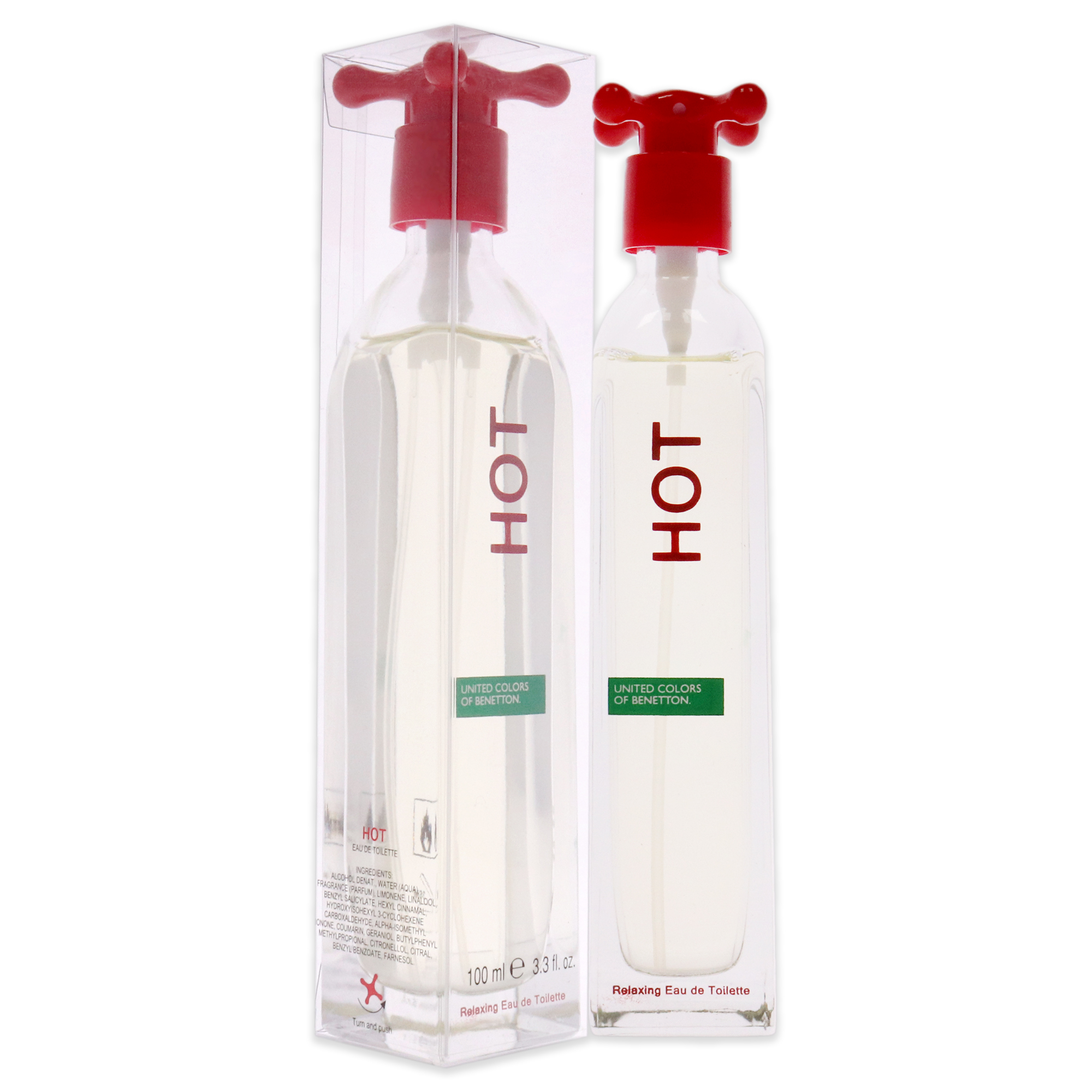 Foto 2 | Perfume United Colors Of Benetton Hot Eau de Toilette para Mujer-Venta Internacional
