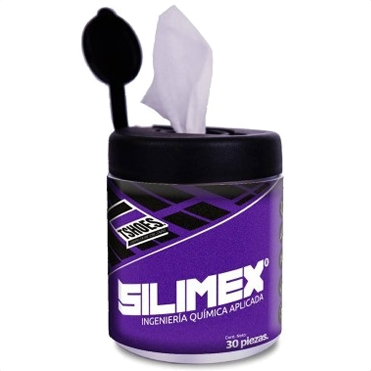 Foto 1 | Toallitas Humedas Silimex Tshoes Para Limpieza De Superficies De Calzado 30 Piezas