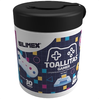 Foto 2 | Toallitas Humedas Limpiadoras Gamer Silimex