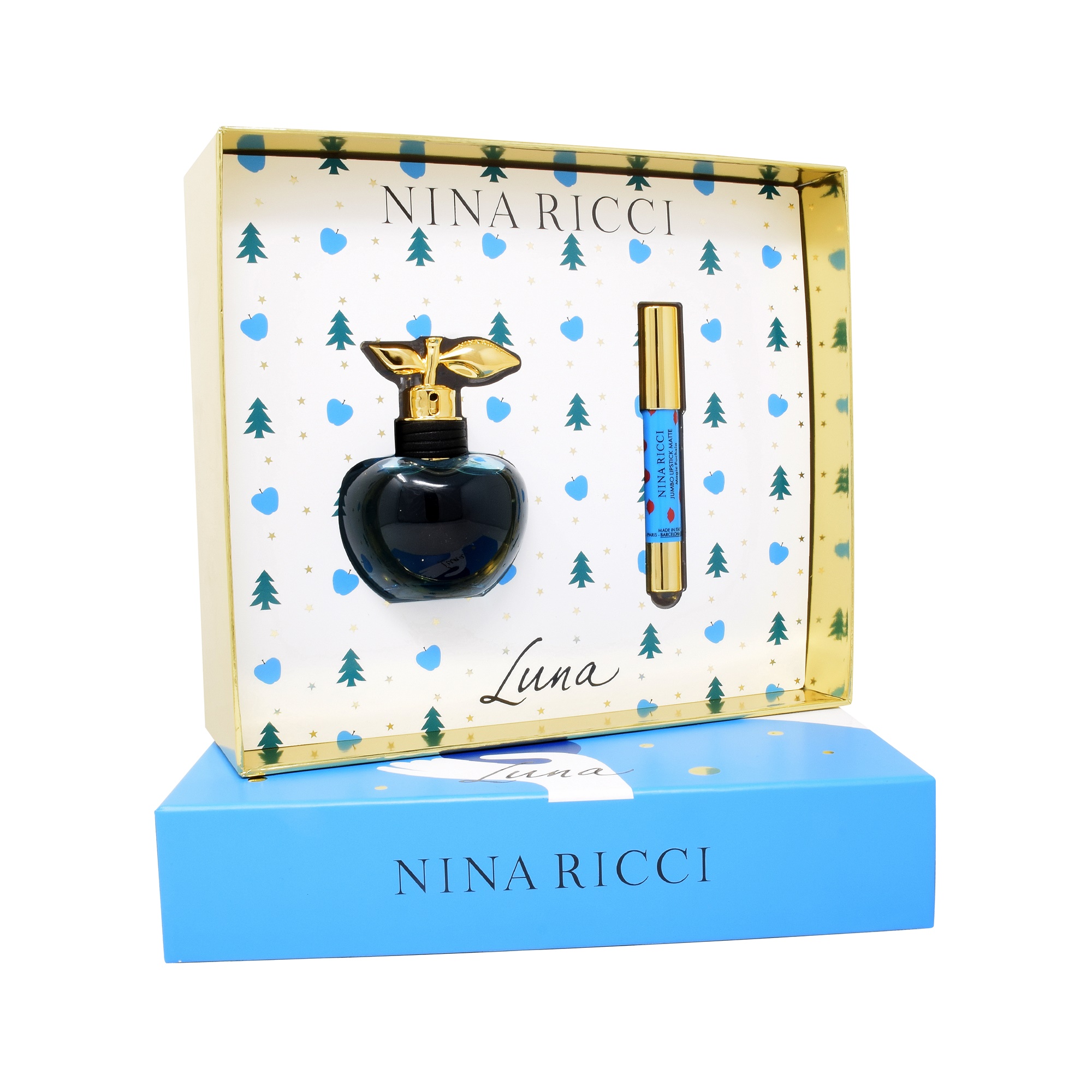 Foto 1 | Set Nina Ricci Luna 2 Piezas de 80 ml Edt Spray + Jumbo Lipstick Matte de 2.5 gr
