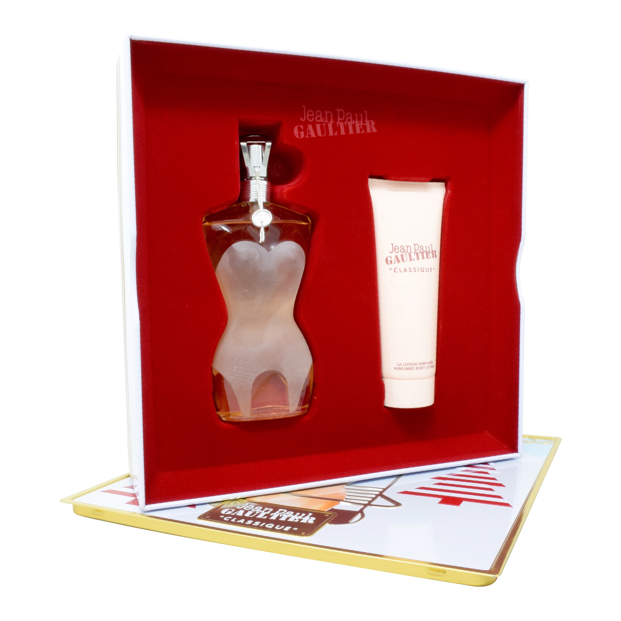 Foto 2 pulgar | Set 2 Piezas Jean Paul Gaultier Classique 100 ml Edt Spray más Body Lotion 75 ml