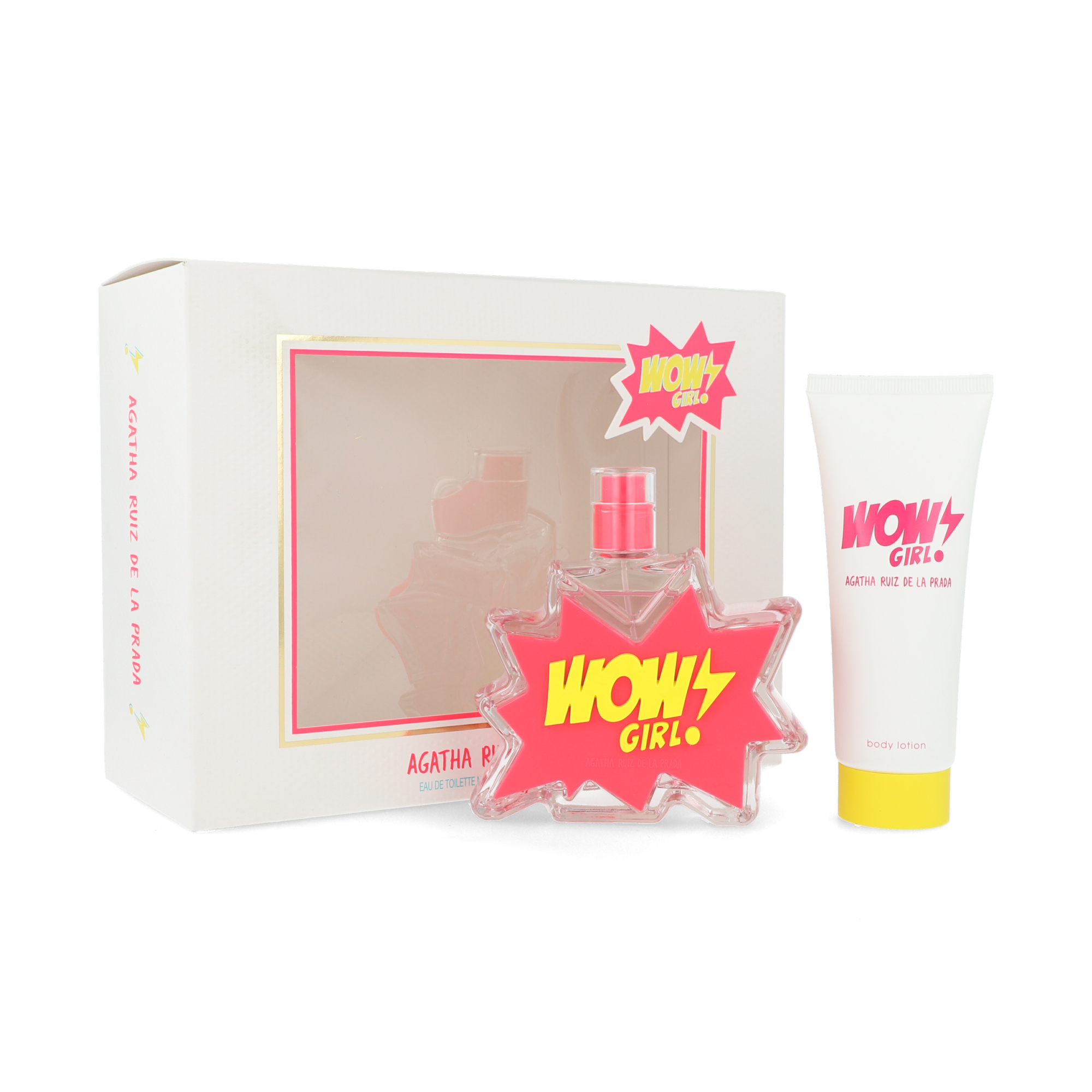 Foto 2 pulgar | Estuche Agatha Wow Girl 80 ml Edt Spray Body Lotion 75 ml para Mujer