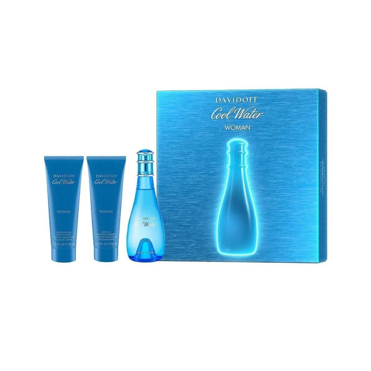 Set Davidoff Cool Water Perfume 75ml Set M072 - S017 $1,800