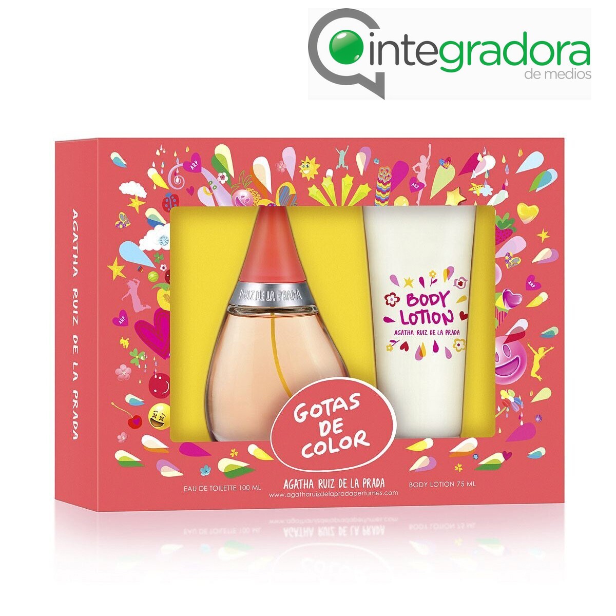 Foto 3 pulgar | Set Agatha Ruiz De La Prada Gc Perfume 100ml Set M070 - S017