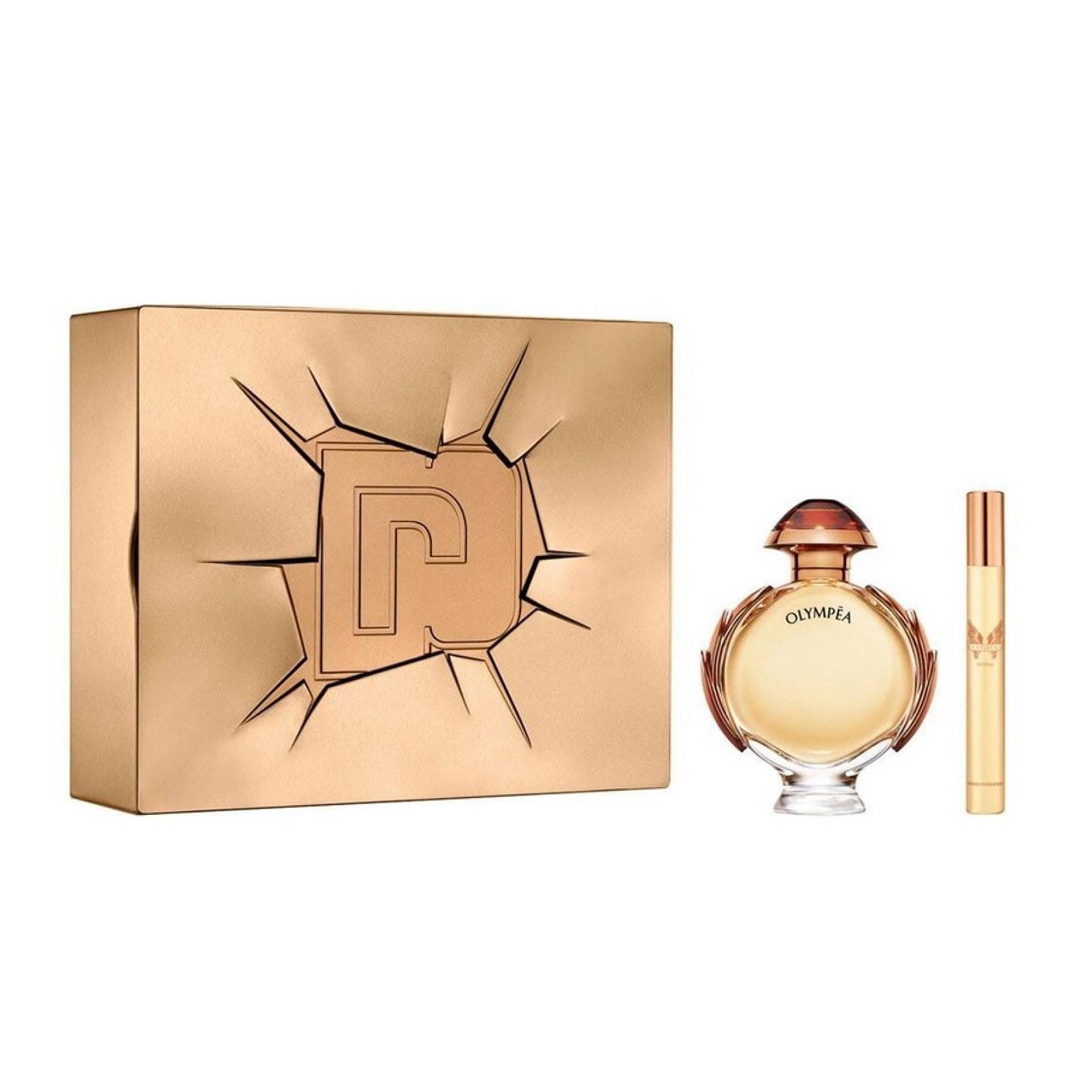 Foto 2 pulgar | Set Paco Rabanne Olympea color Dorado Perfume 80 ml 2 Piezas