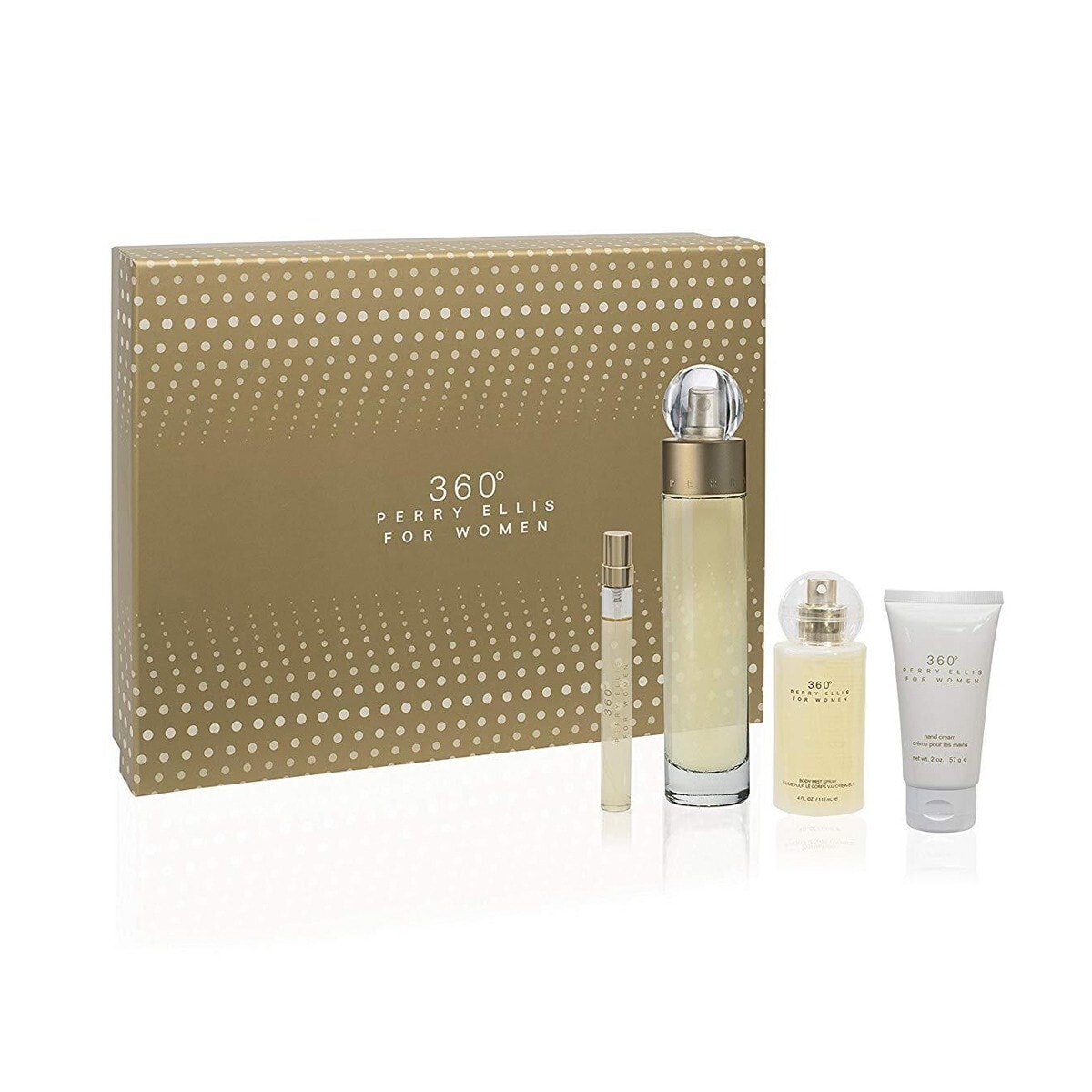 Set Perry Ellis 360 Reserve Perfume 100ml Color Dorado $1,710