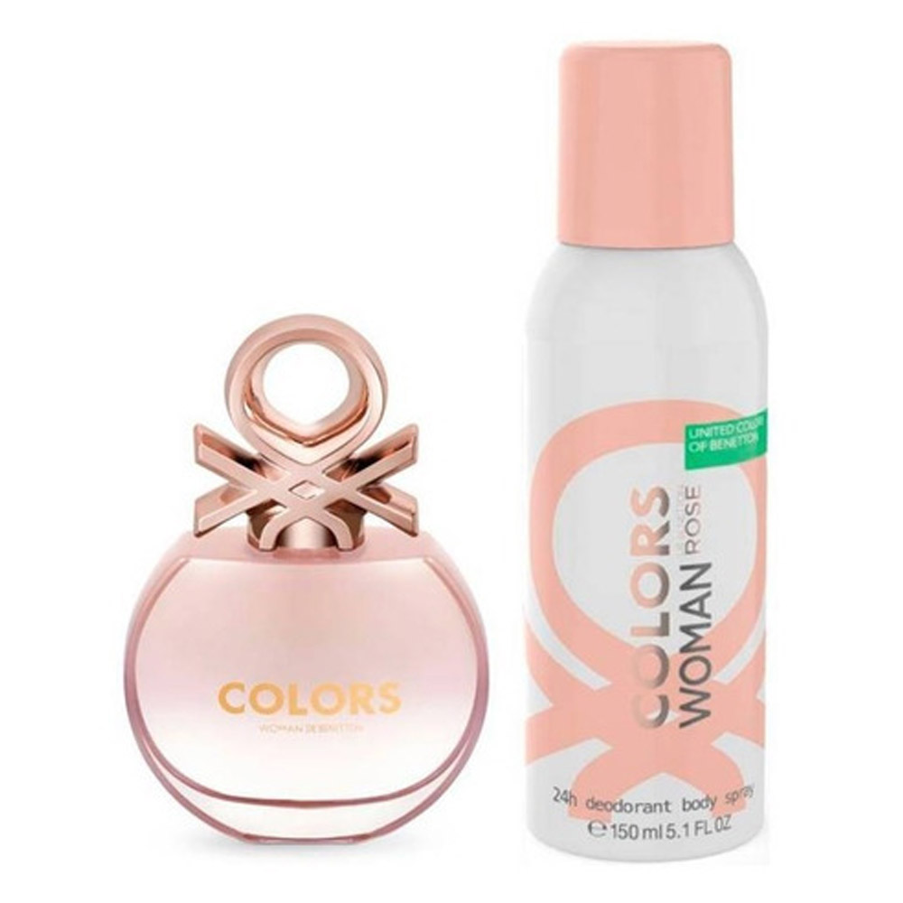 Foto 3 pulgar | Set para Dama Benetton Colors Rose 2 Piezas para Mujer