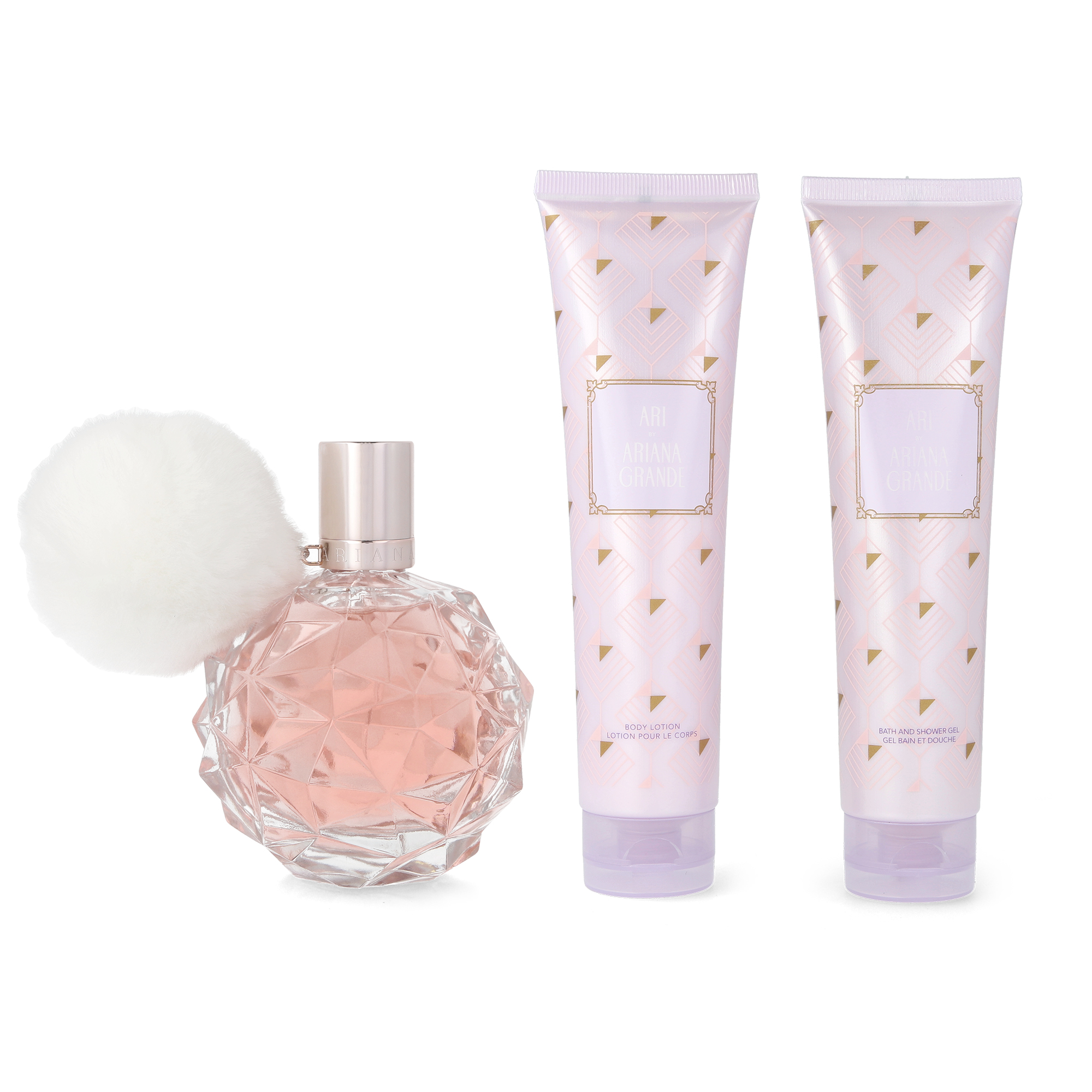 Set para Dama Ari By Ariana Grande 3 Piezas