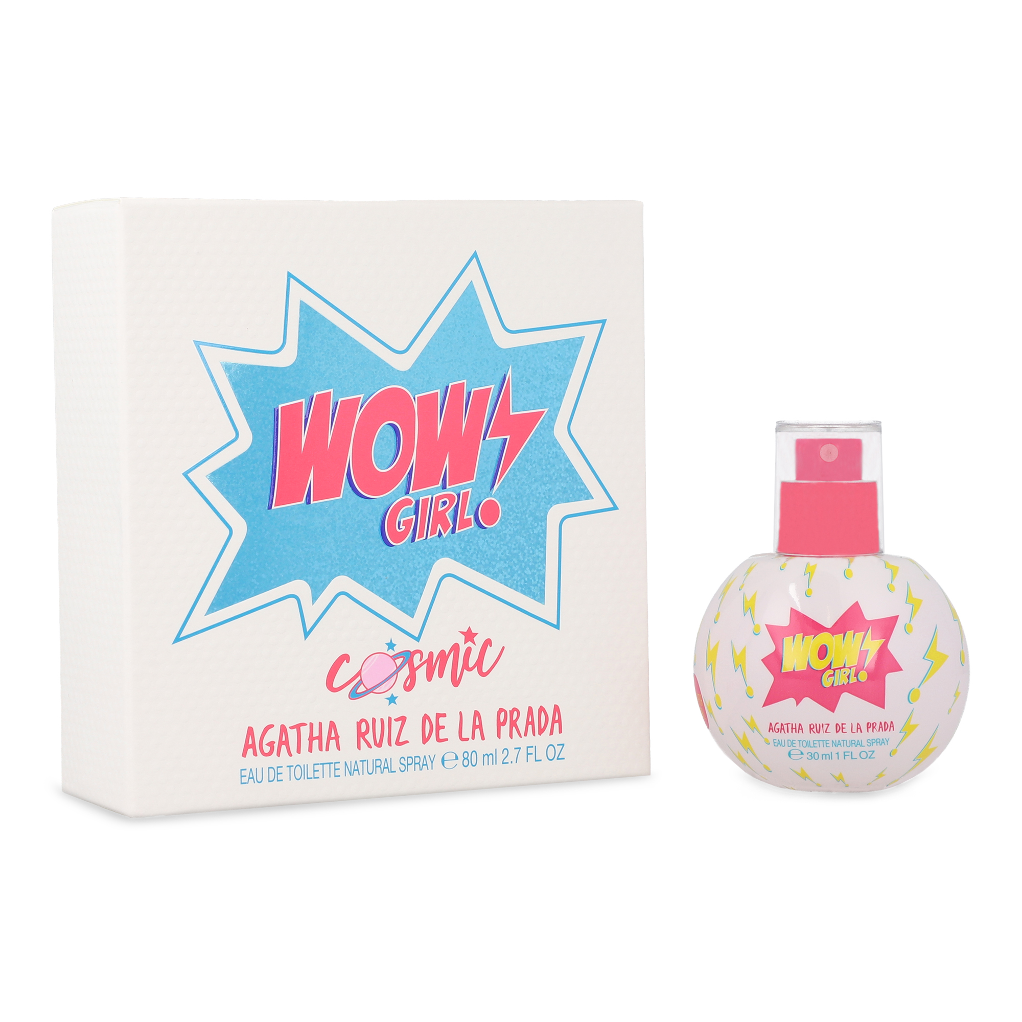 Foto 2 pulgar | Set Para Dama Agatha Wow Girl 2pzs 80 Ml Edt Spray + Wow Girl 30 Ml Edt Spray