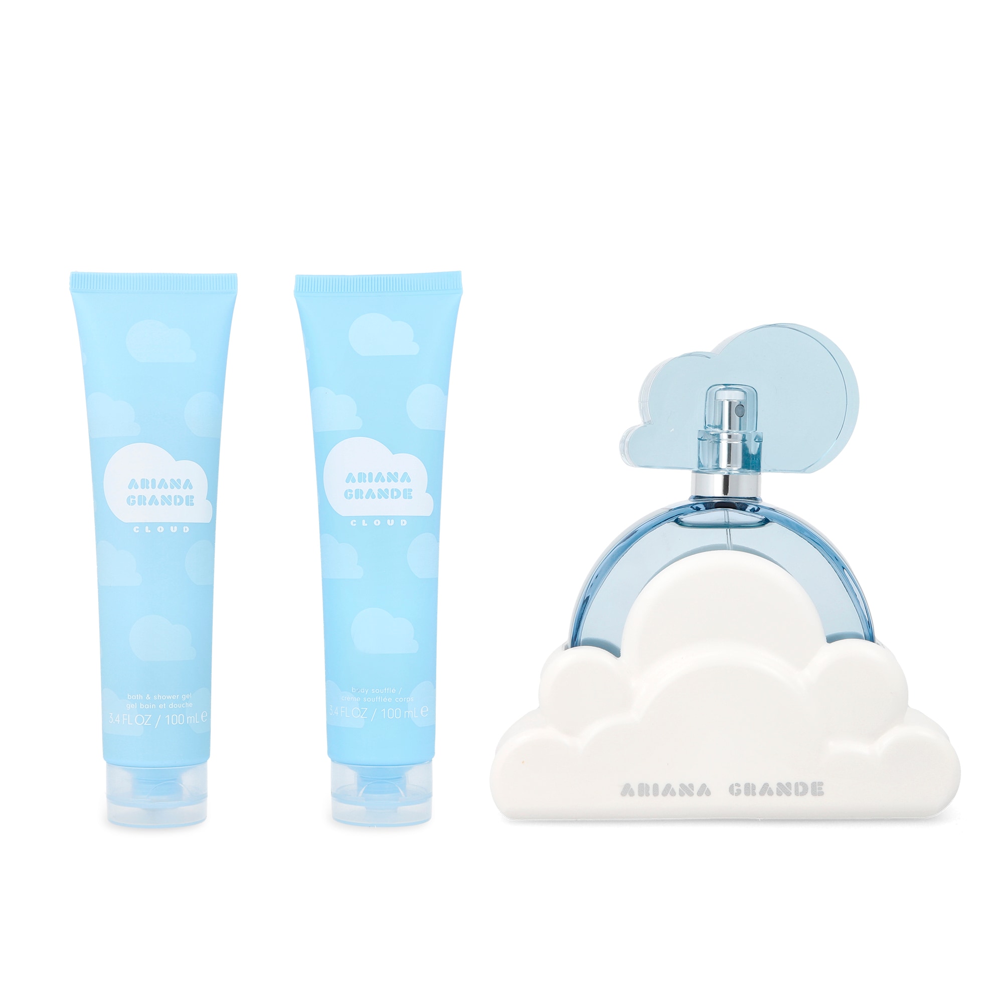 Set Ariana Grande Cloud 3pzs $1,799