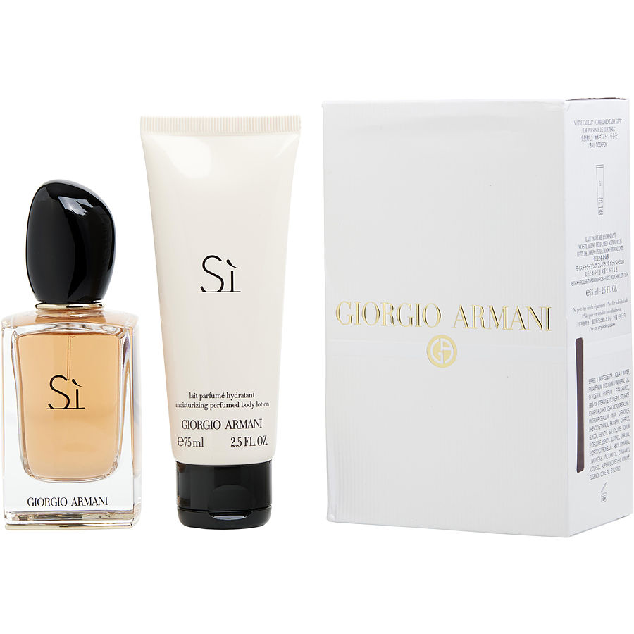 Set para Dama Si Giorgio Armani Perfume y Loción Corporal 2 Piezas $2,599