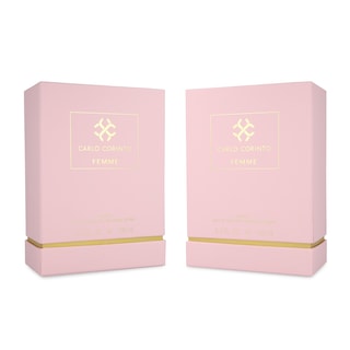 Foto 2 | Perfume Carlo Corinto Femme Eau de Toilette 100 ml 2 Piezas para Mujer
