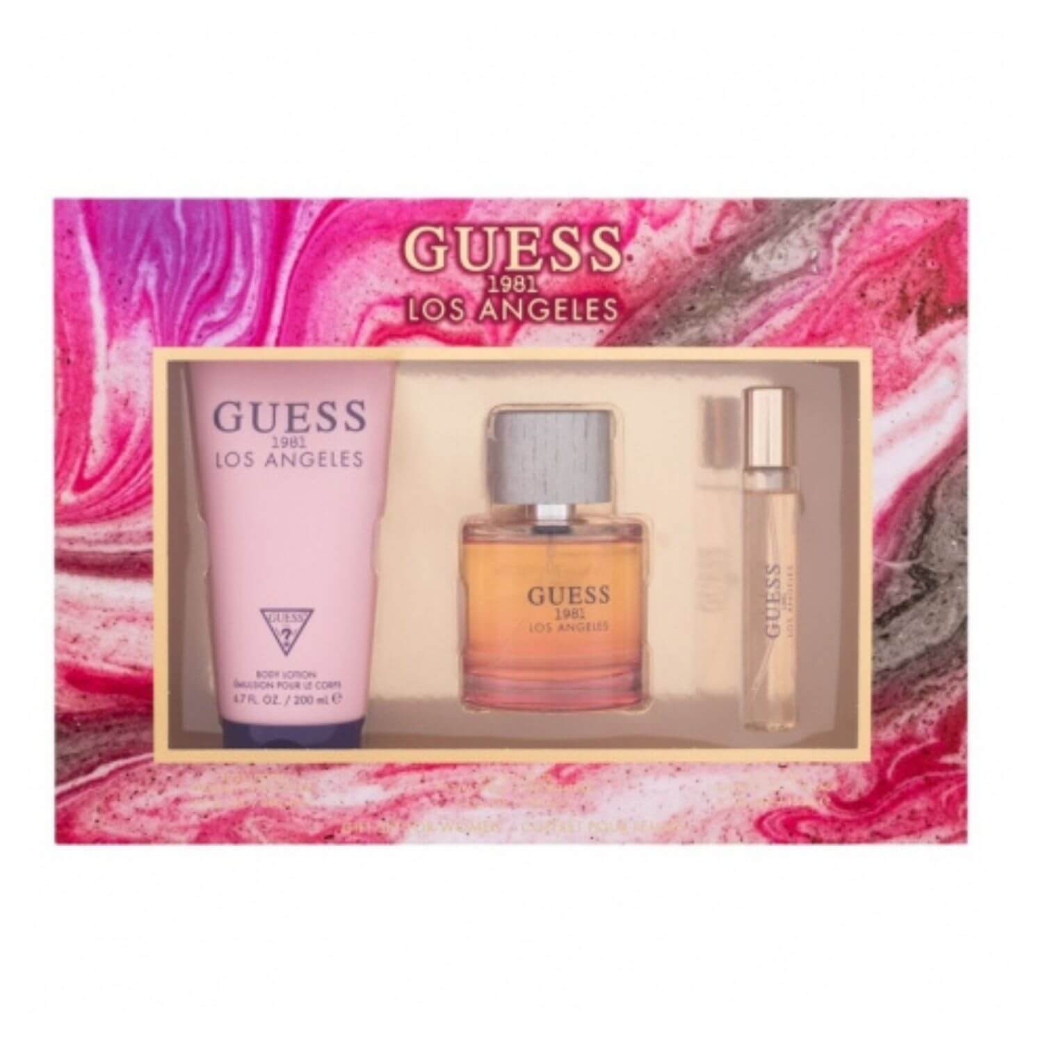 Foto 2 pulgar | Set 1981 Los Ángeles Eau de Toilette 100 ml/ Body Lotion 200 ml/ Eau de Toilette 15 ml 3 Piezas