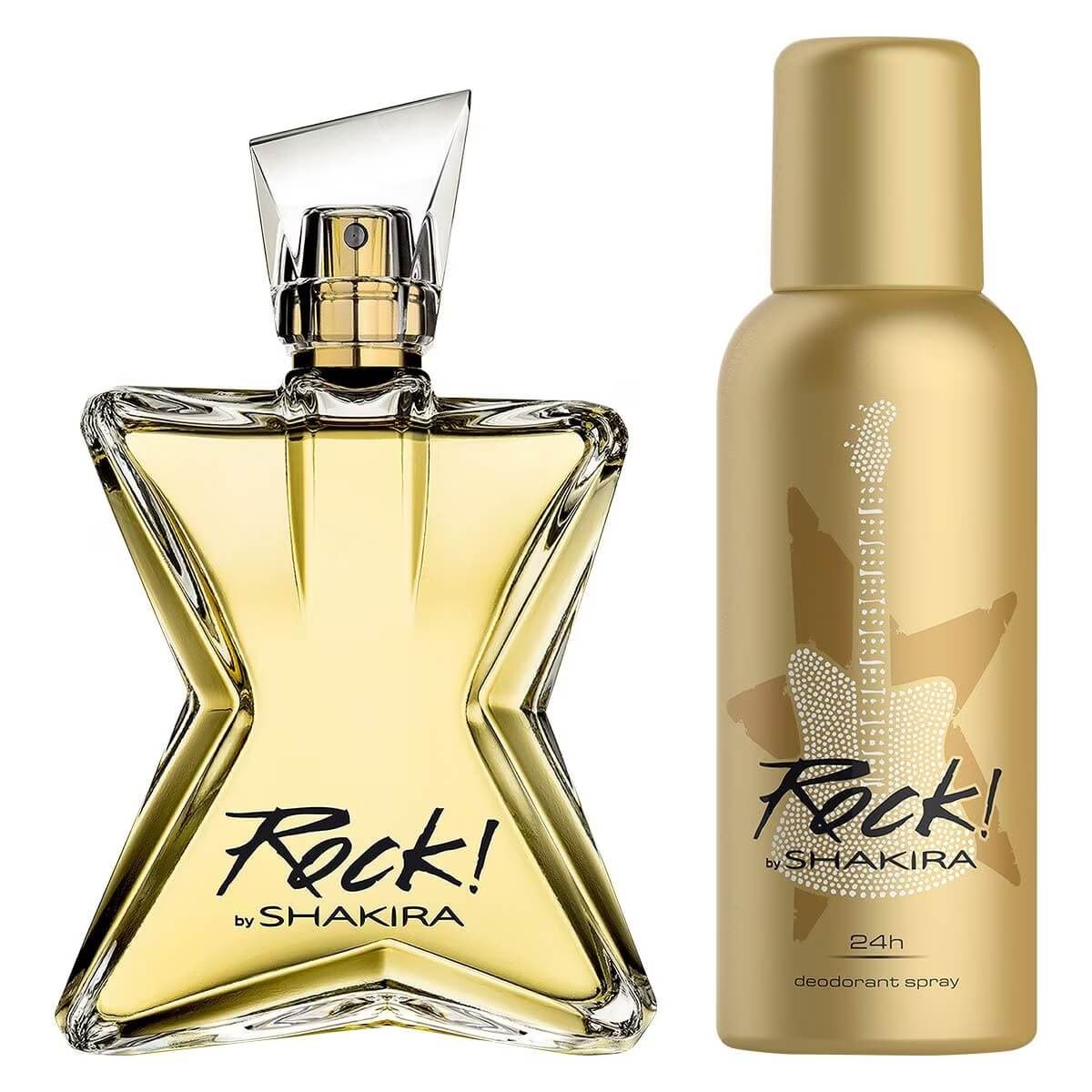 Foto 3 pulgar | Set Shakira Rock 2pzs 80ml Edt Spray/ Desodorante 150ml Spray