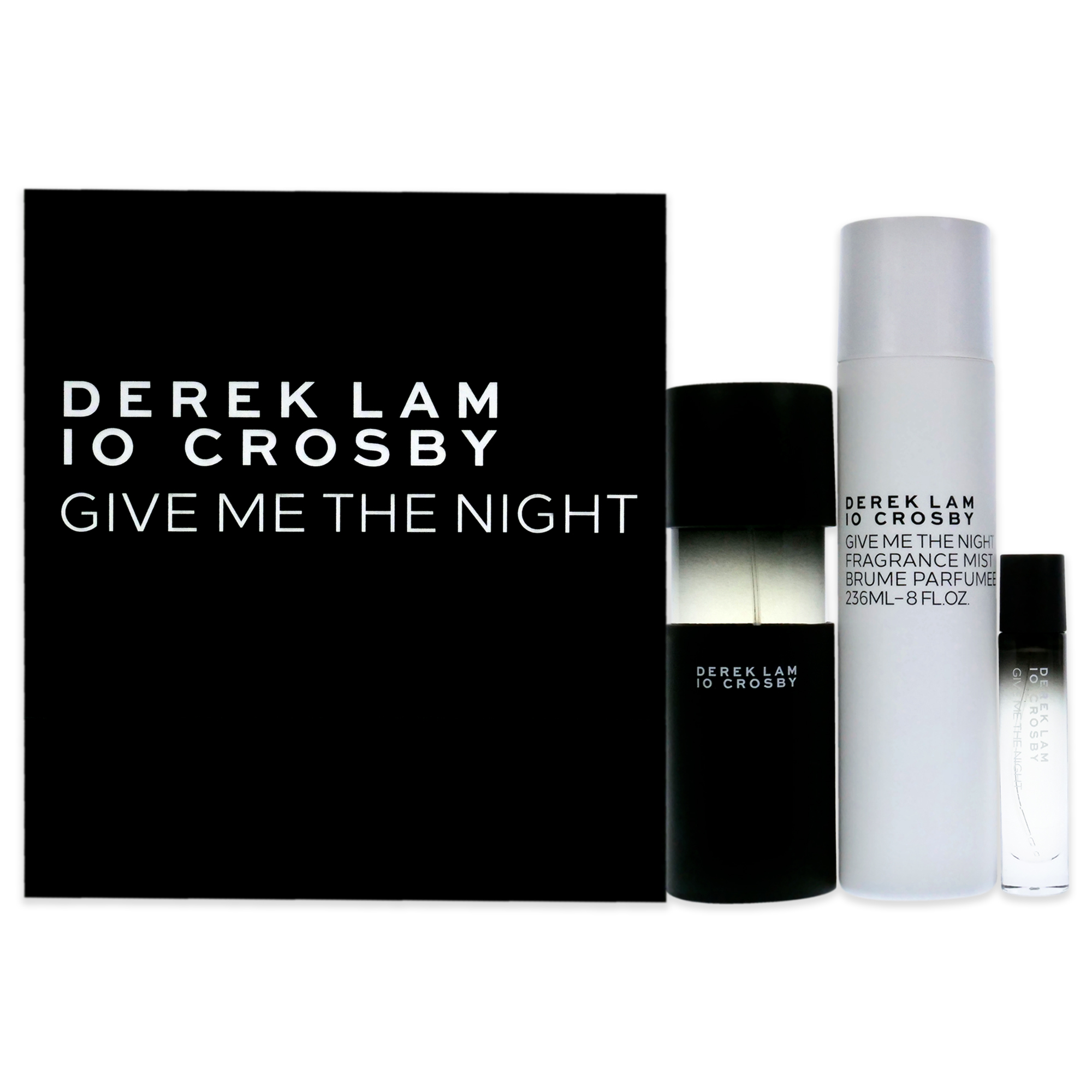 Foto 2 pulgar | Derek Lam Give Me The Night Spring 20 For Women 3 Pc Gift Set 3.4oz Edp Spray, 10ml Edp Spray, 8oz Fragrance Mist