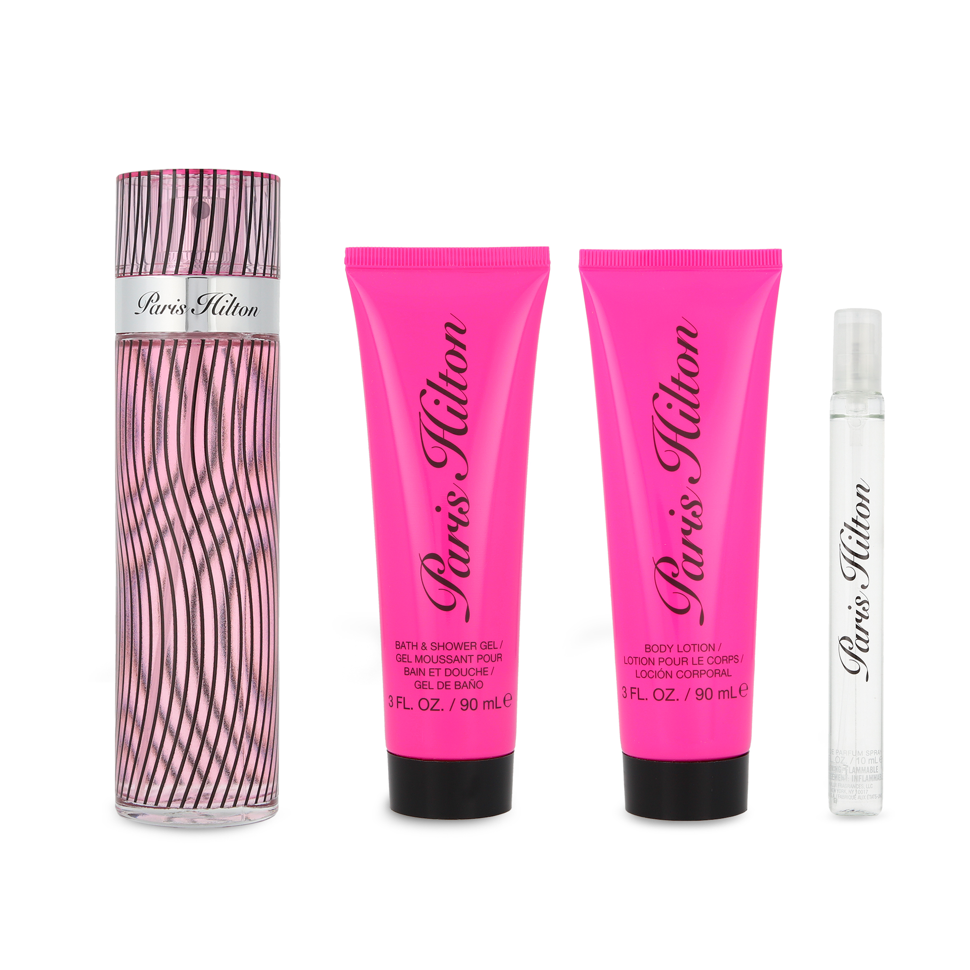Estuche Paris Hilton 4 Piezas para Mujer