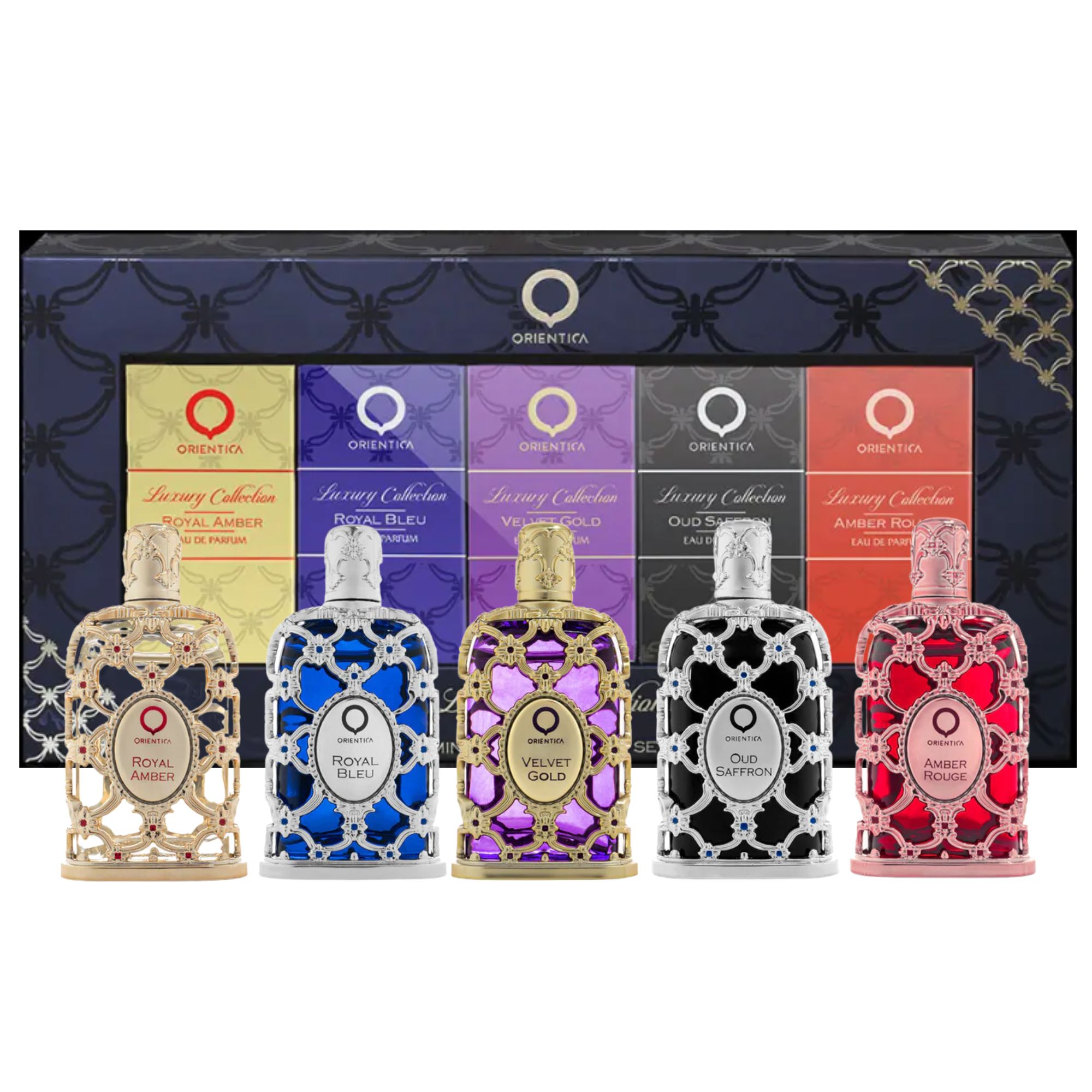 Set Mini Orientica Luxury Collection De 5 Pz 7.5ml Edp