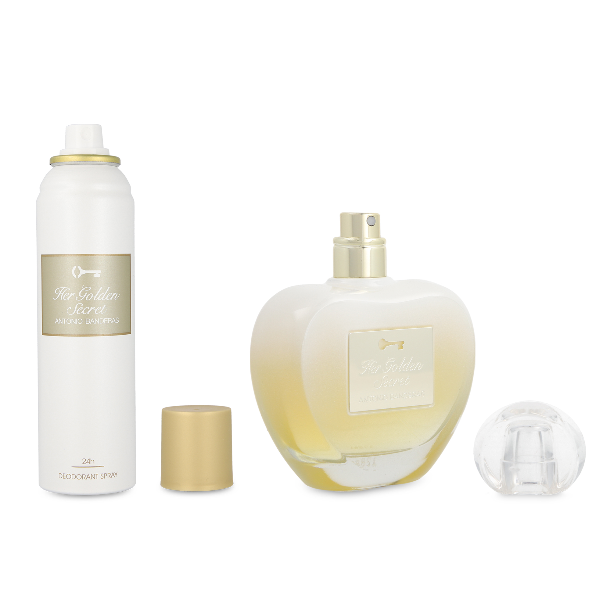 Foto 4 pulgar | Perfume Antonio Banderas Golden 2 Piezas para Mujer