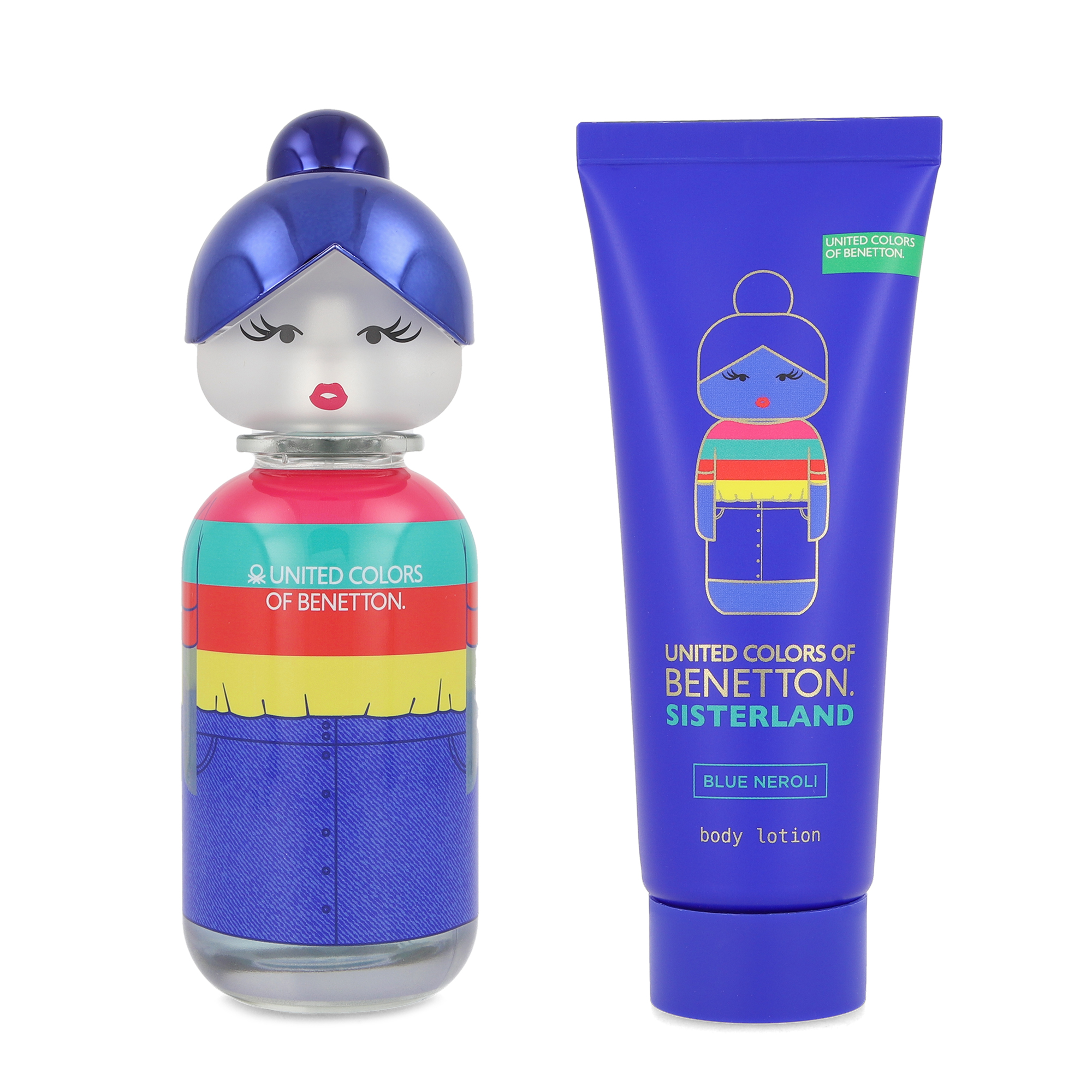 Foto 1 | Set Benetton Sisterland Blue Neroli 2 Piezas 80ml