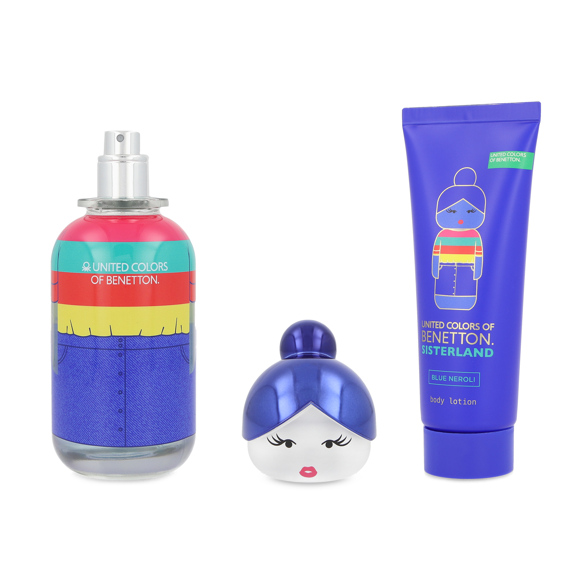 Foto 3 | Set Benetton Sisterland Blue Neroli 2 Piezas 80ml
