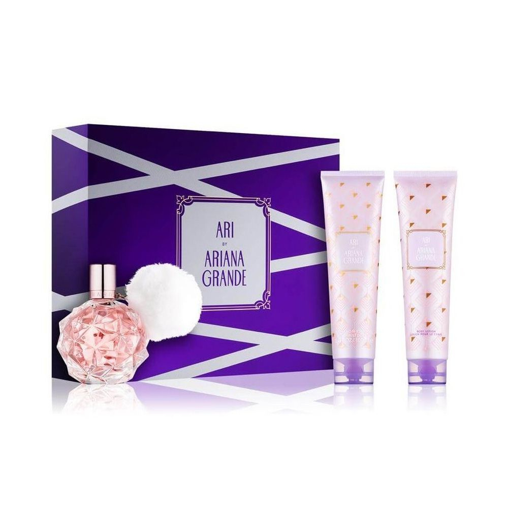 Foto 2 pulgar | Set de Perfume Ariana Grande Ari para Mujer 3 Piezas - Venta Internacional