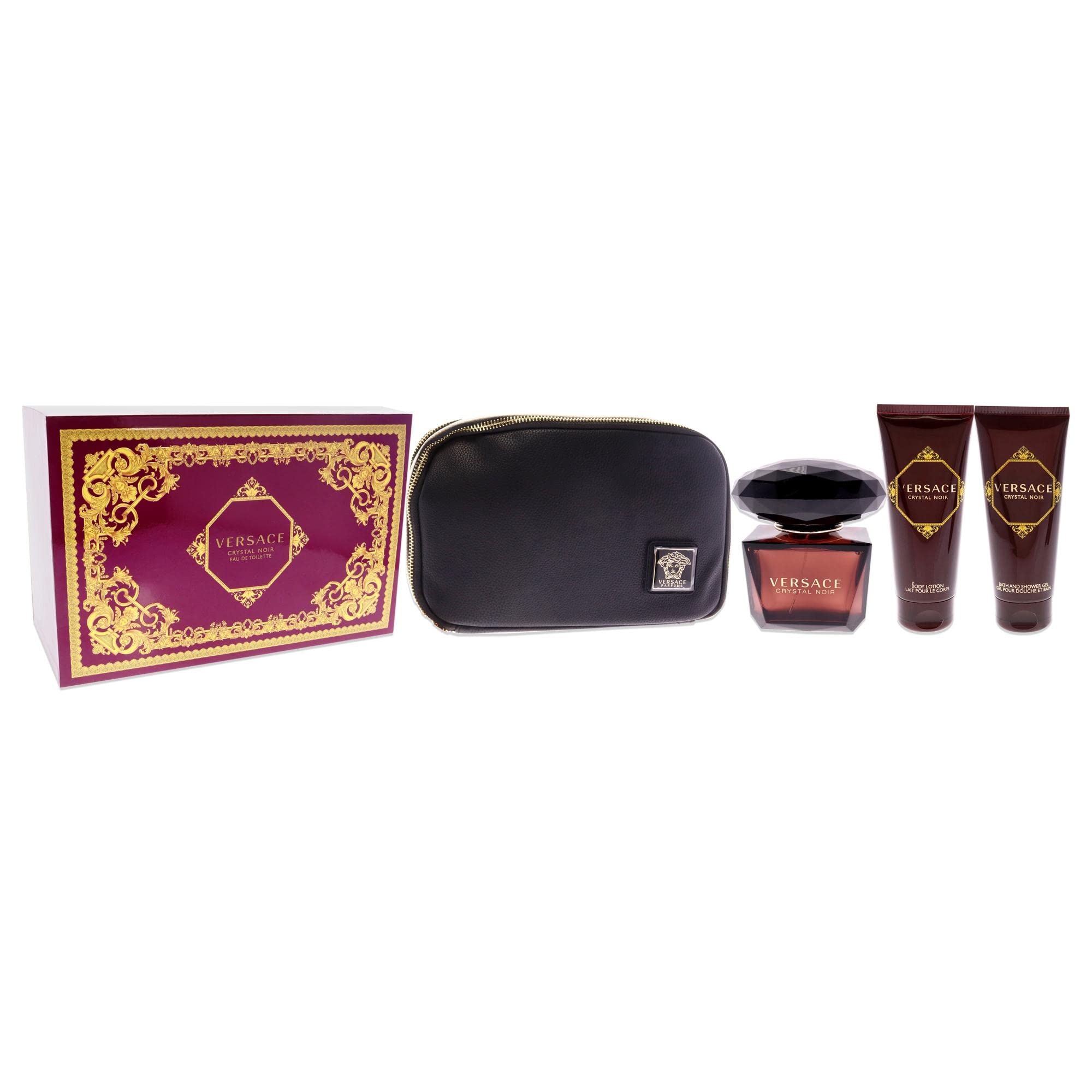 Foto 6 pulgar | Set de Baño Versace Crystal Noir 4 Piezas para Mujer - Venta Internacional