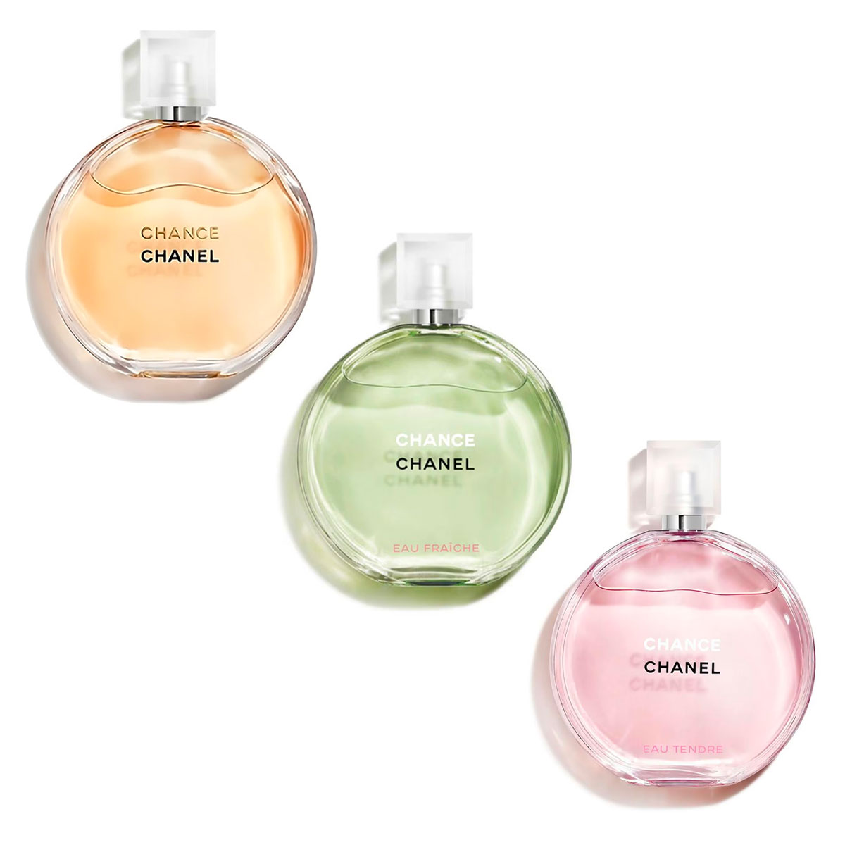 Set de Perfume Chanel 3 Piezas para Mujer