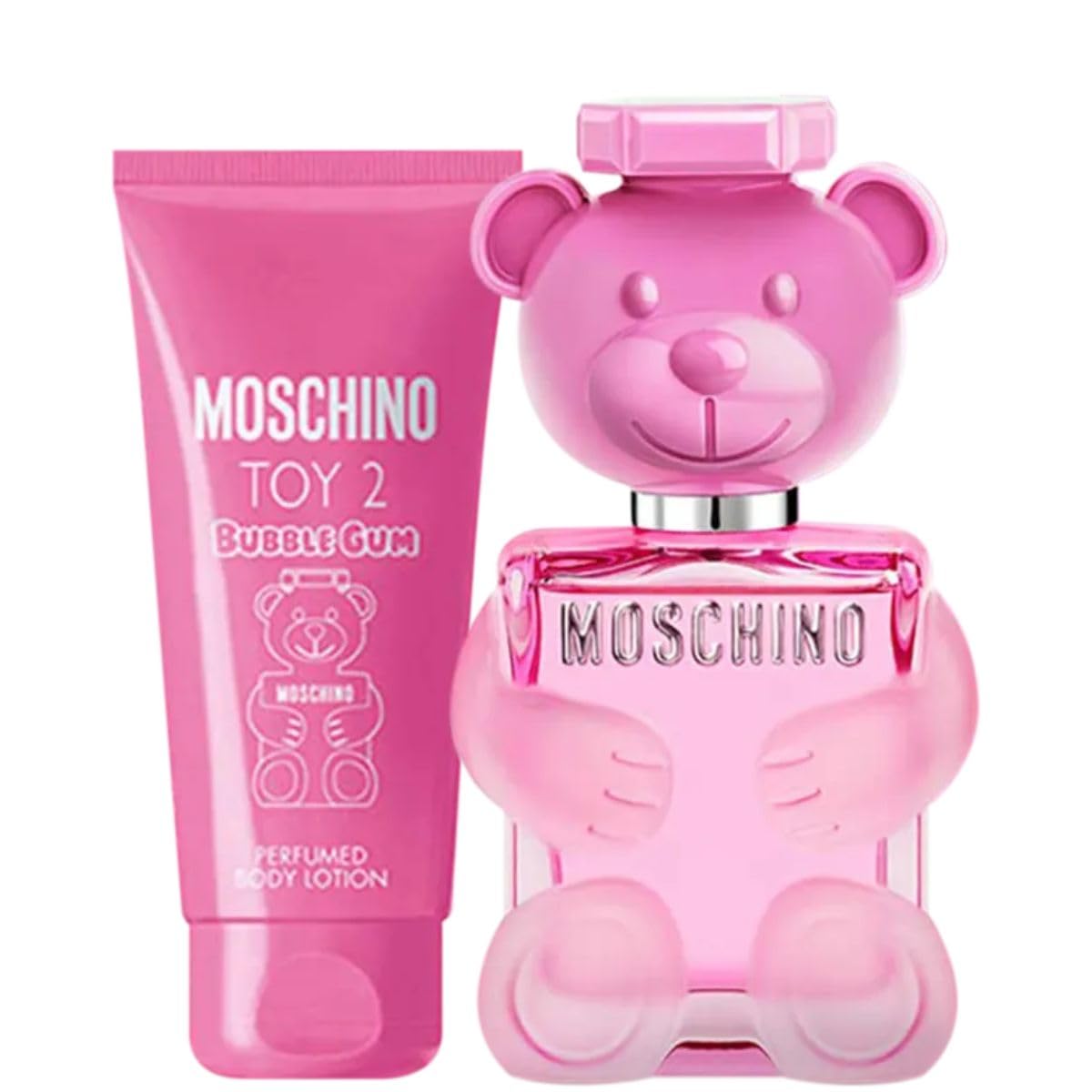 Foto 1 | Set de Perfume Moschino Toy 2 Bubble Gum Eau de Toilette 100 ml + Loción 100 ml para Mujer - Venta Internacional